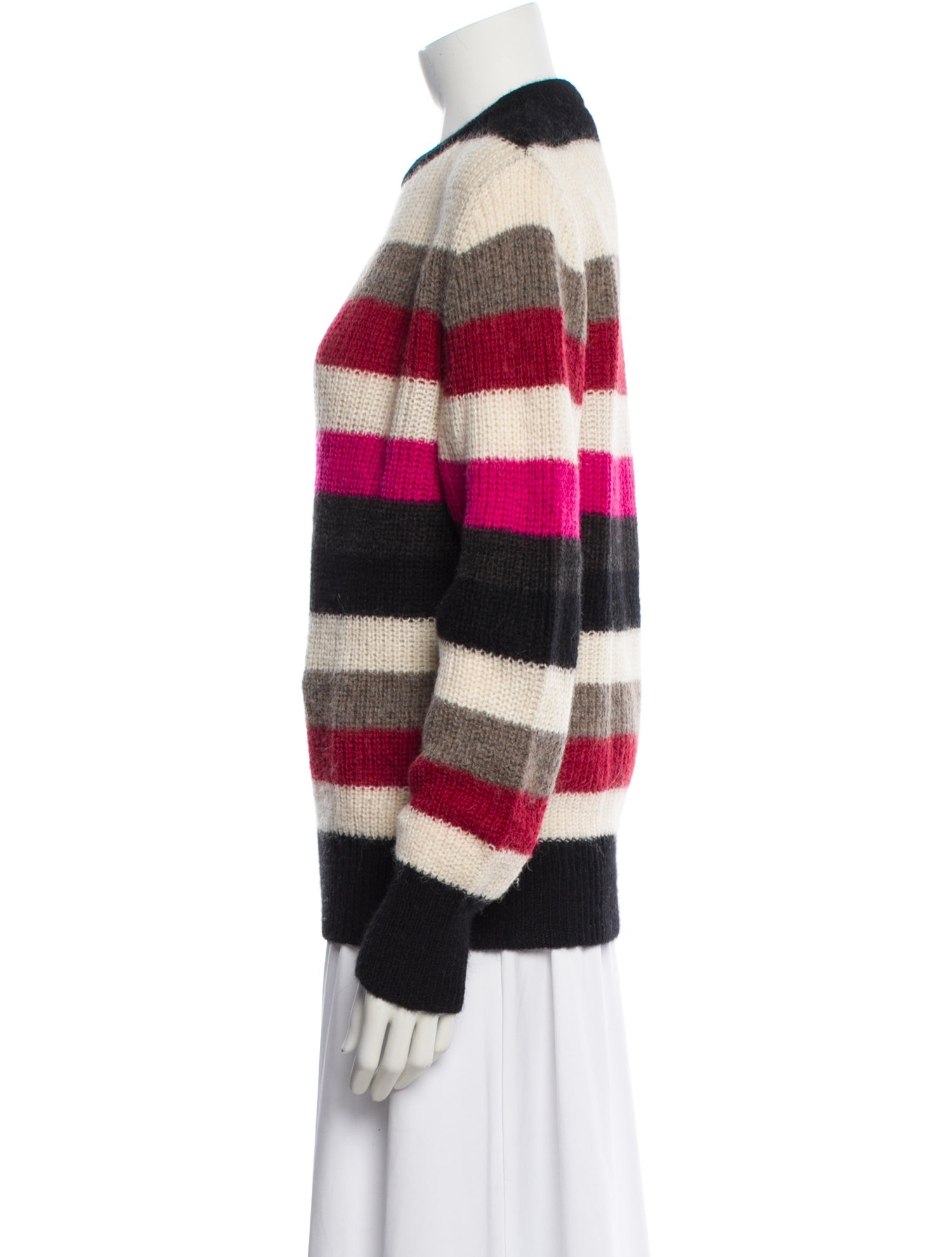 Iro Striped Crew Neck Sweater