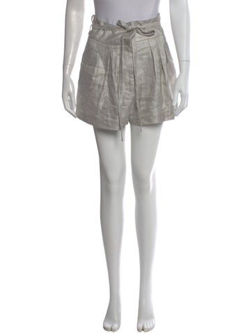 Pre-owned Iro Mini Shorts In Neutral