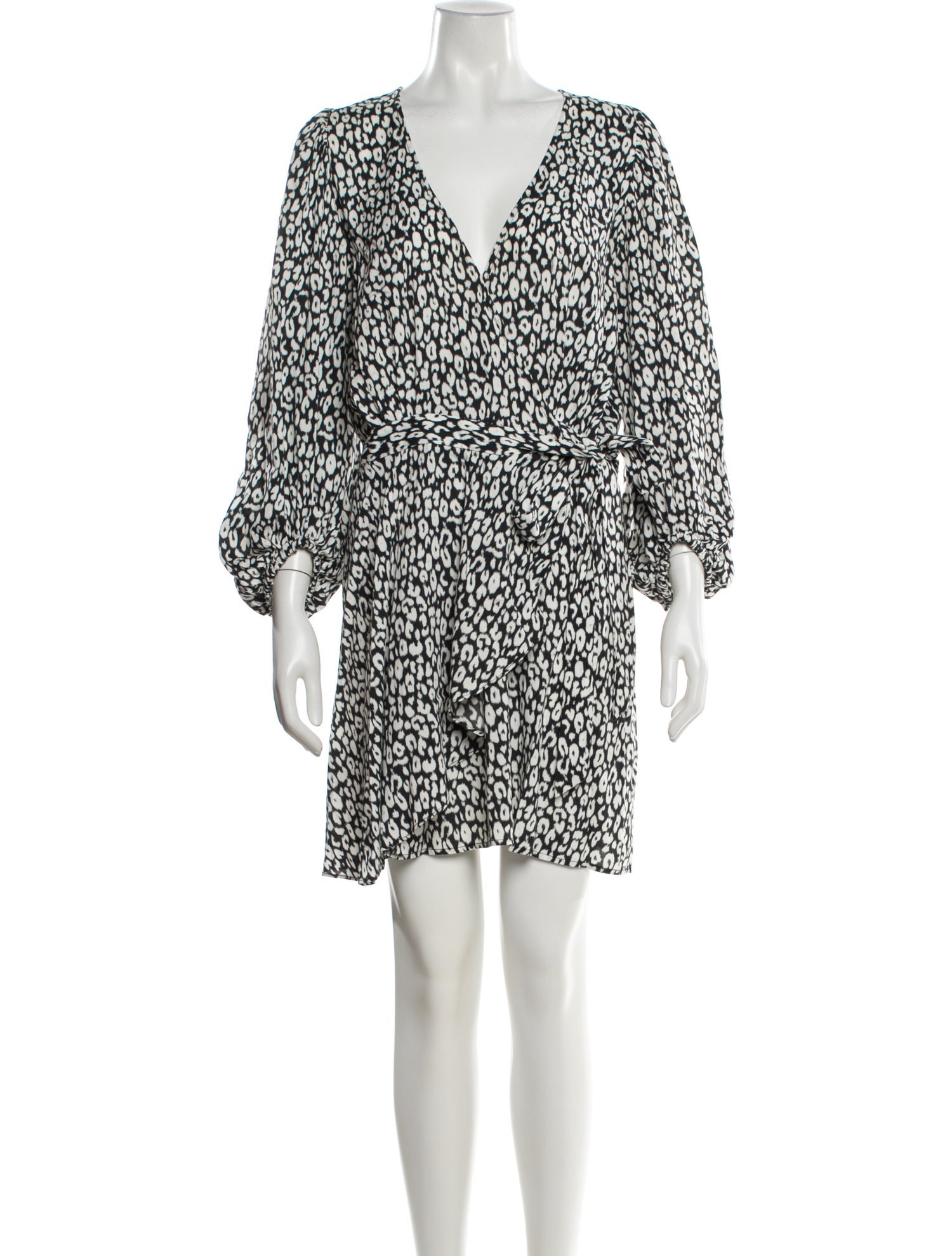 Iro Printed Mini Dress