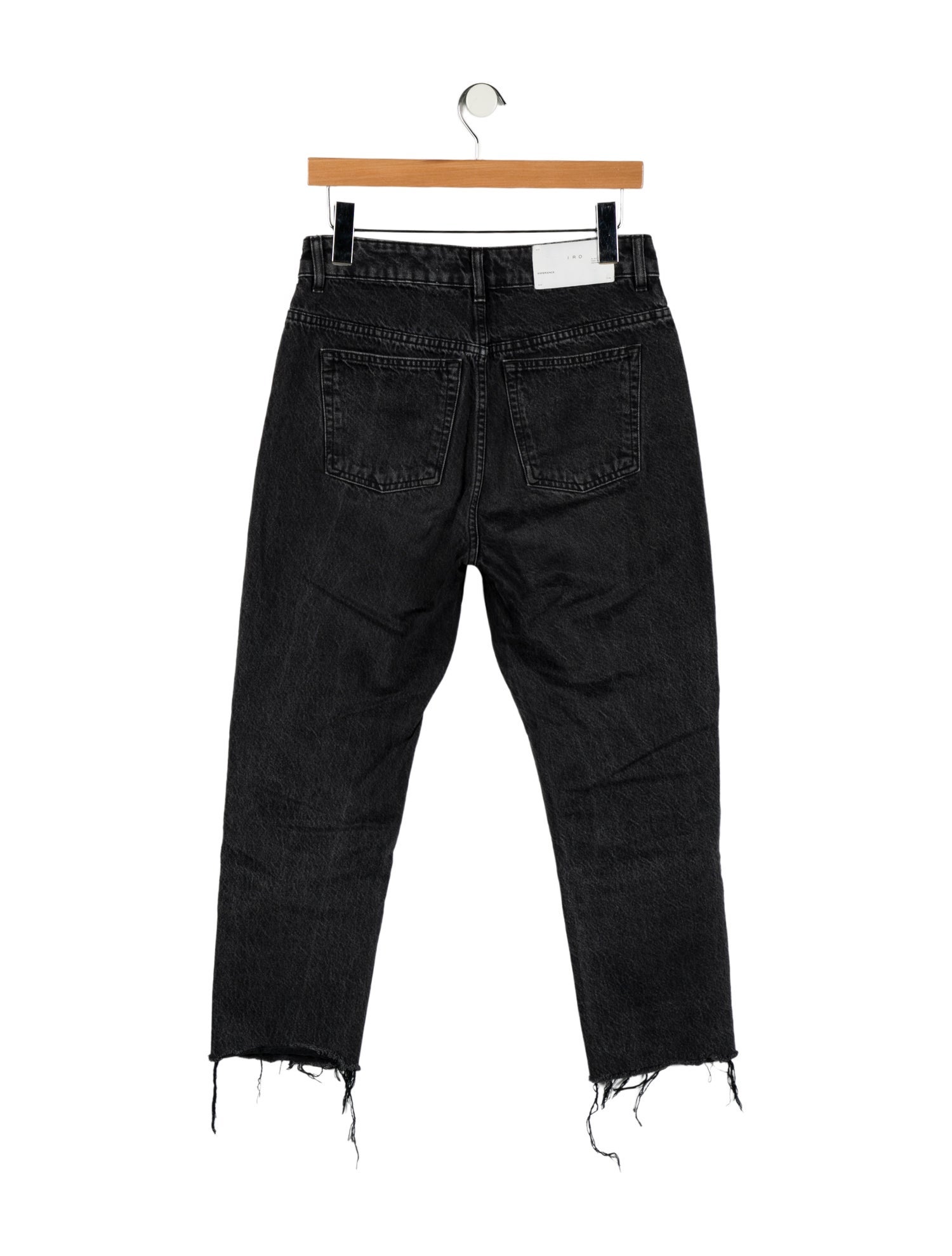 Iro High-Rise Straight Leg Jeans