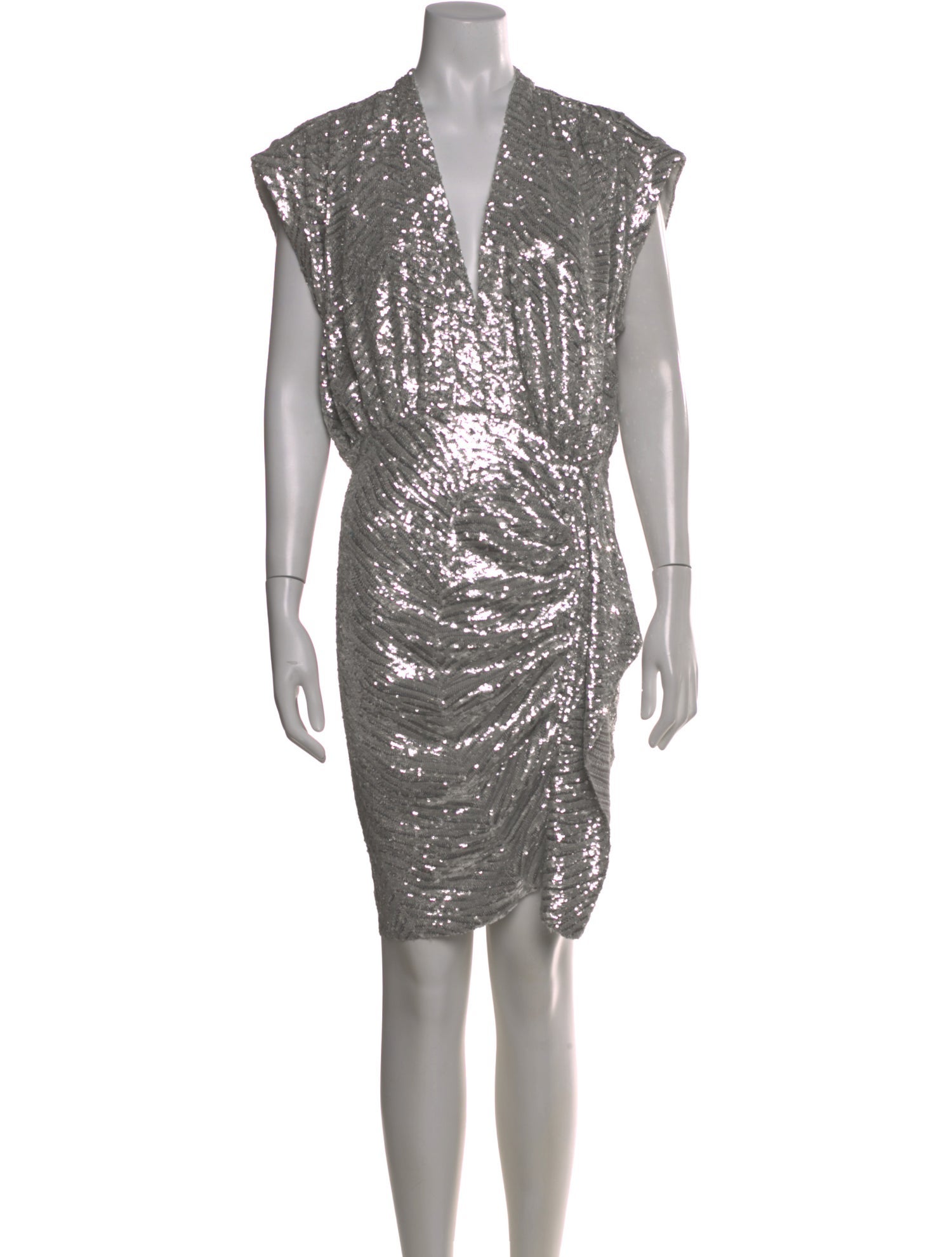 Iro V-Neck Mini Dress