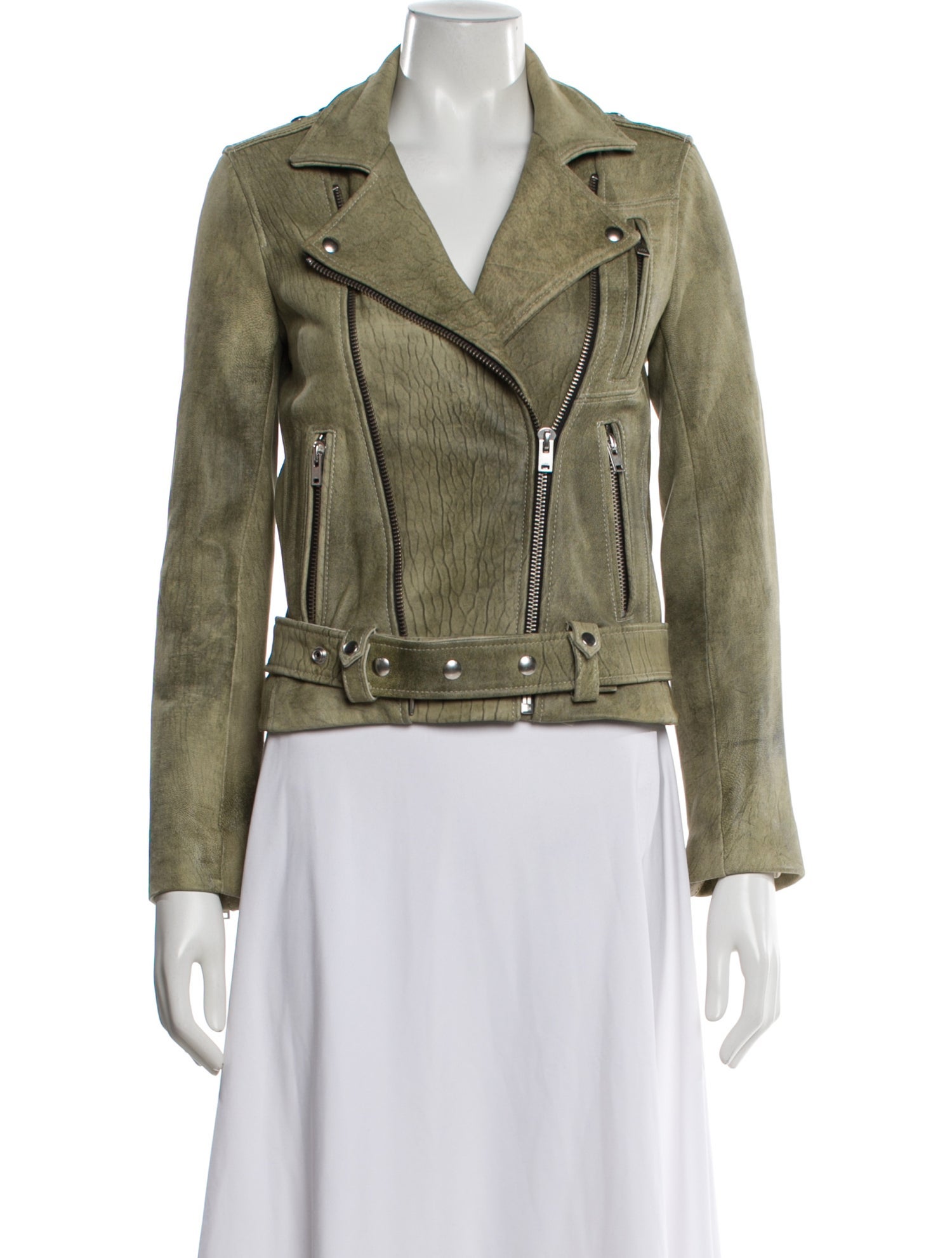 Iro Lamb Leather Biker Jacket