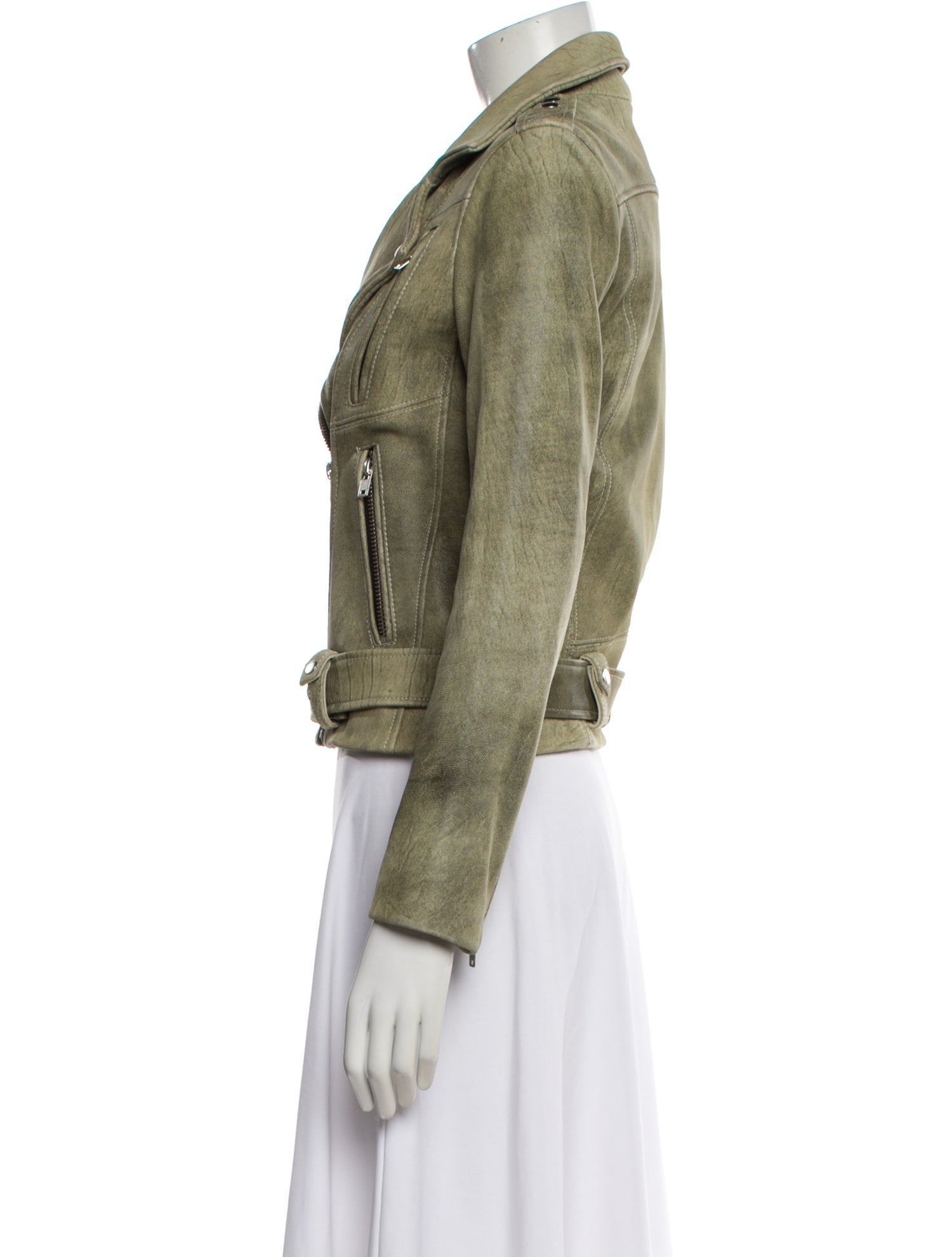 Iro Lamb Leather Biker Jacket