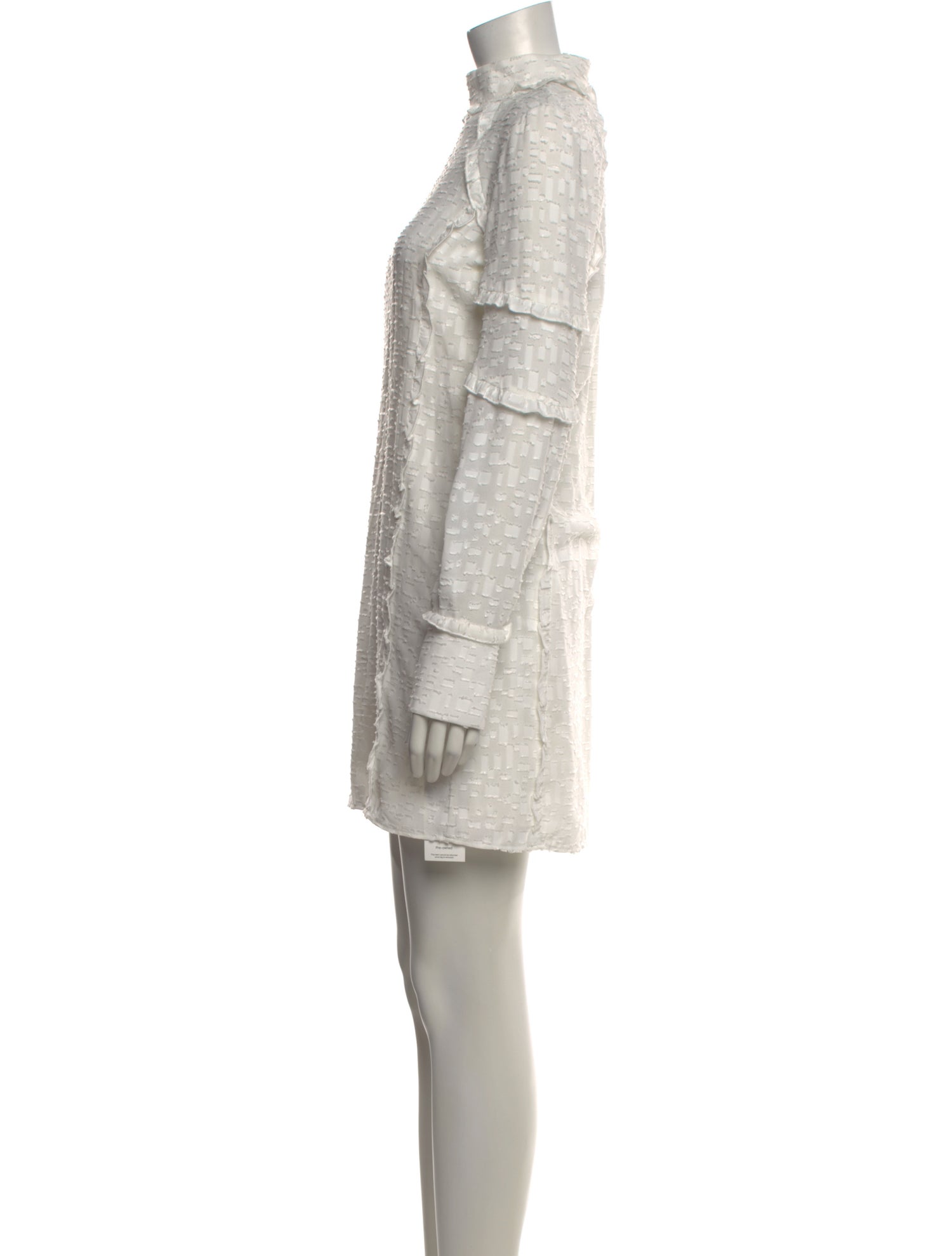 Iro Mock Neck Mini Dress