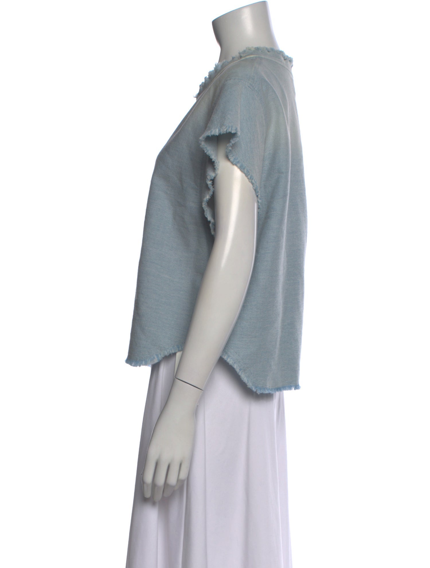 Iro Crew Neck Short Sleeve Top w/ Tags