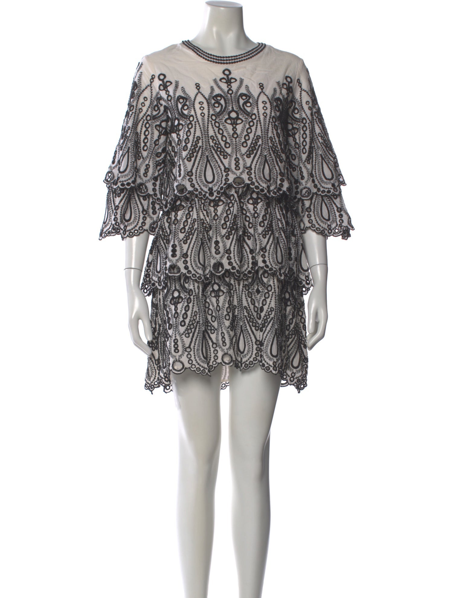 Iro Printed Mini Dress