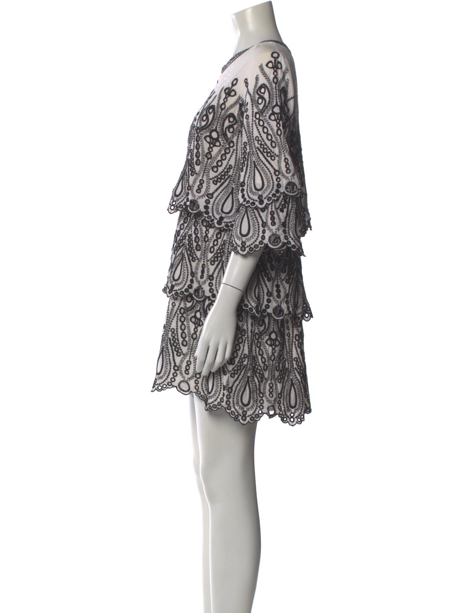 Iro Printed Mini Dress