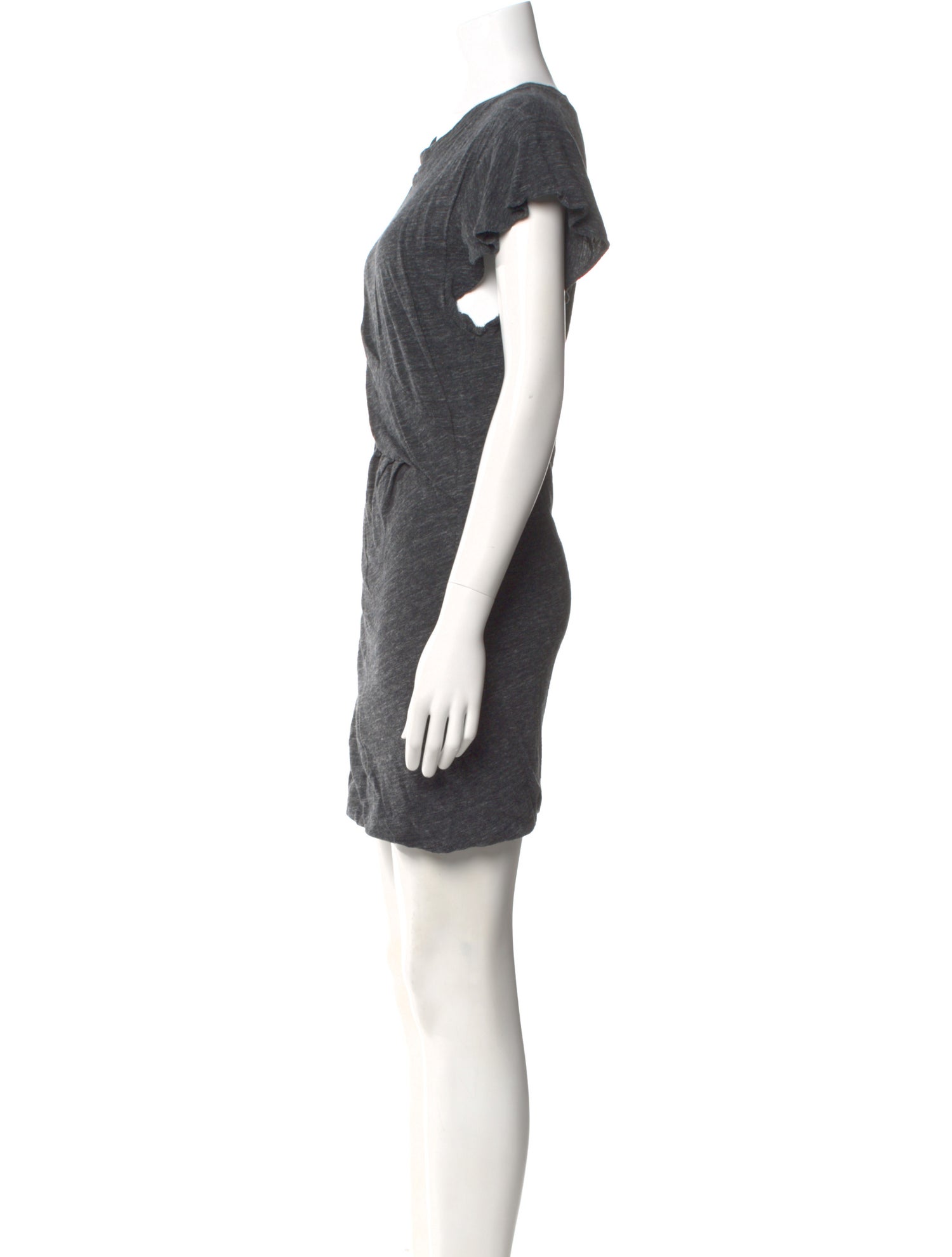 Iro Crew Neck Mini Dress