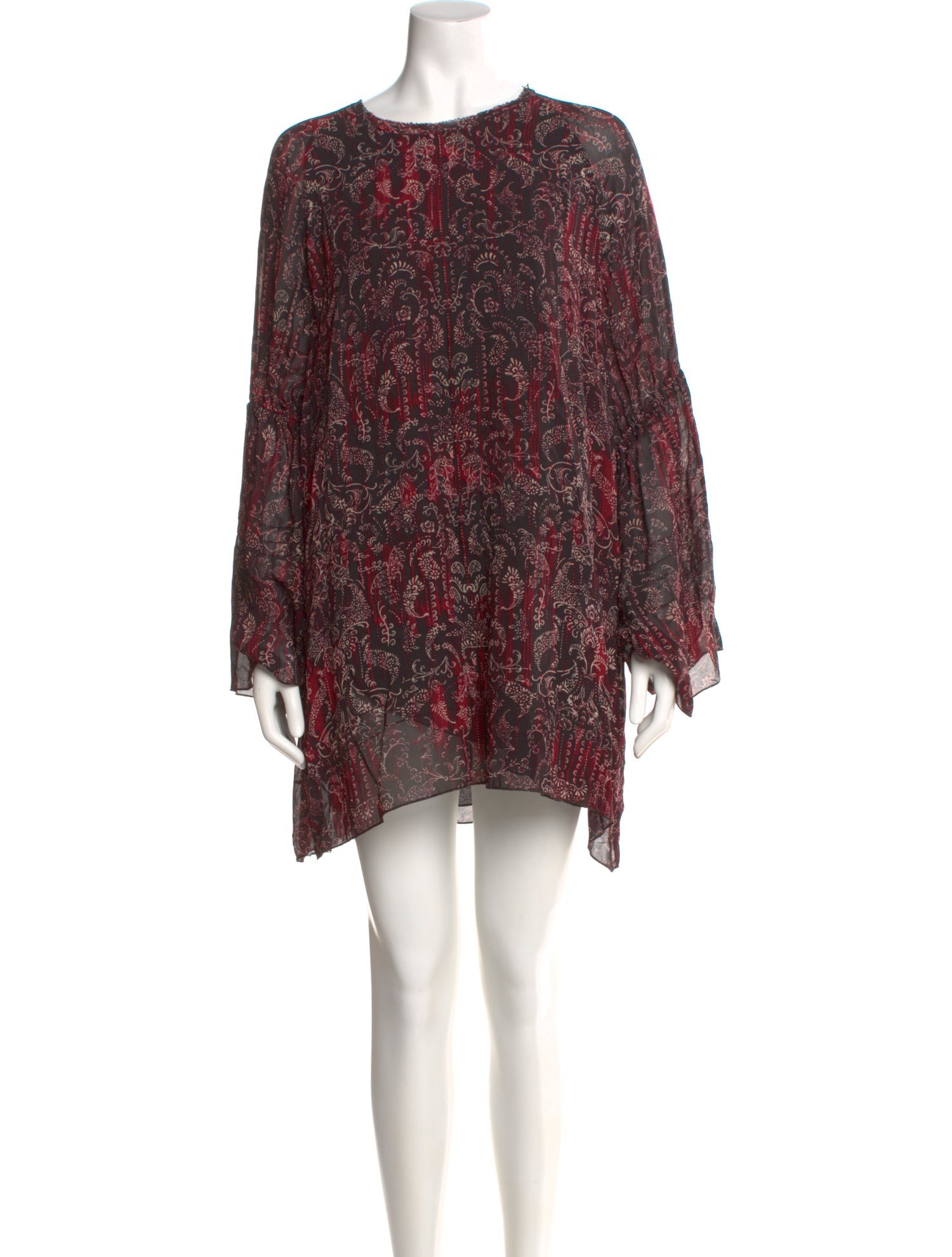 Iro Paisley Print Mini Dress