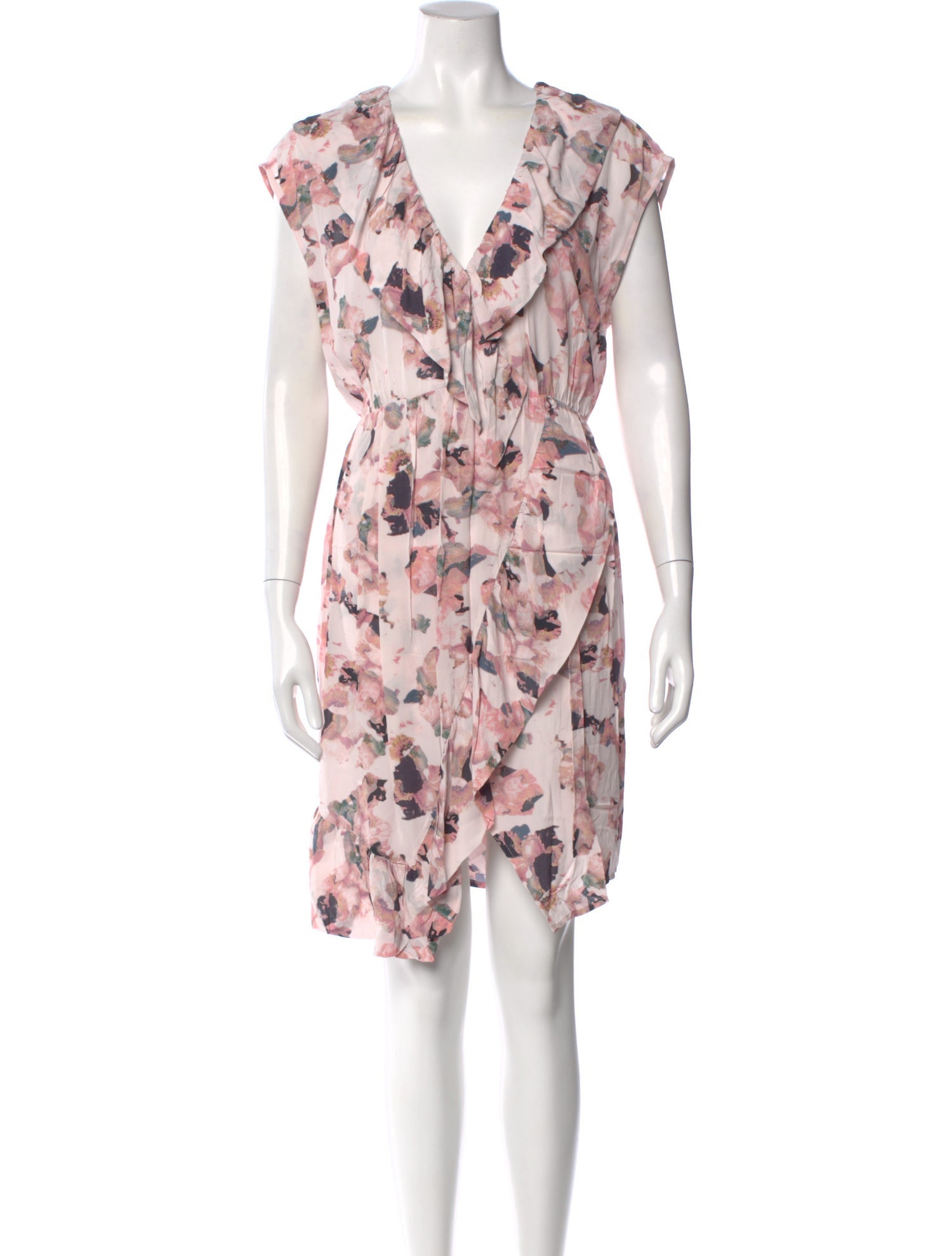Iro Floral Print Mini Dress w/ Tags