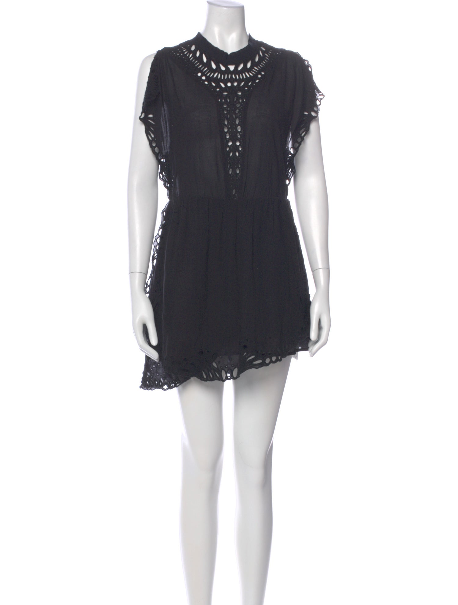 Iro Crew Neck Mini Dress