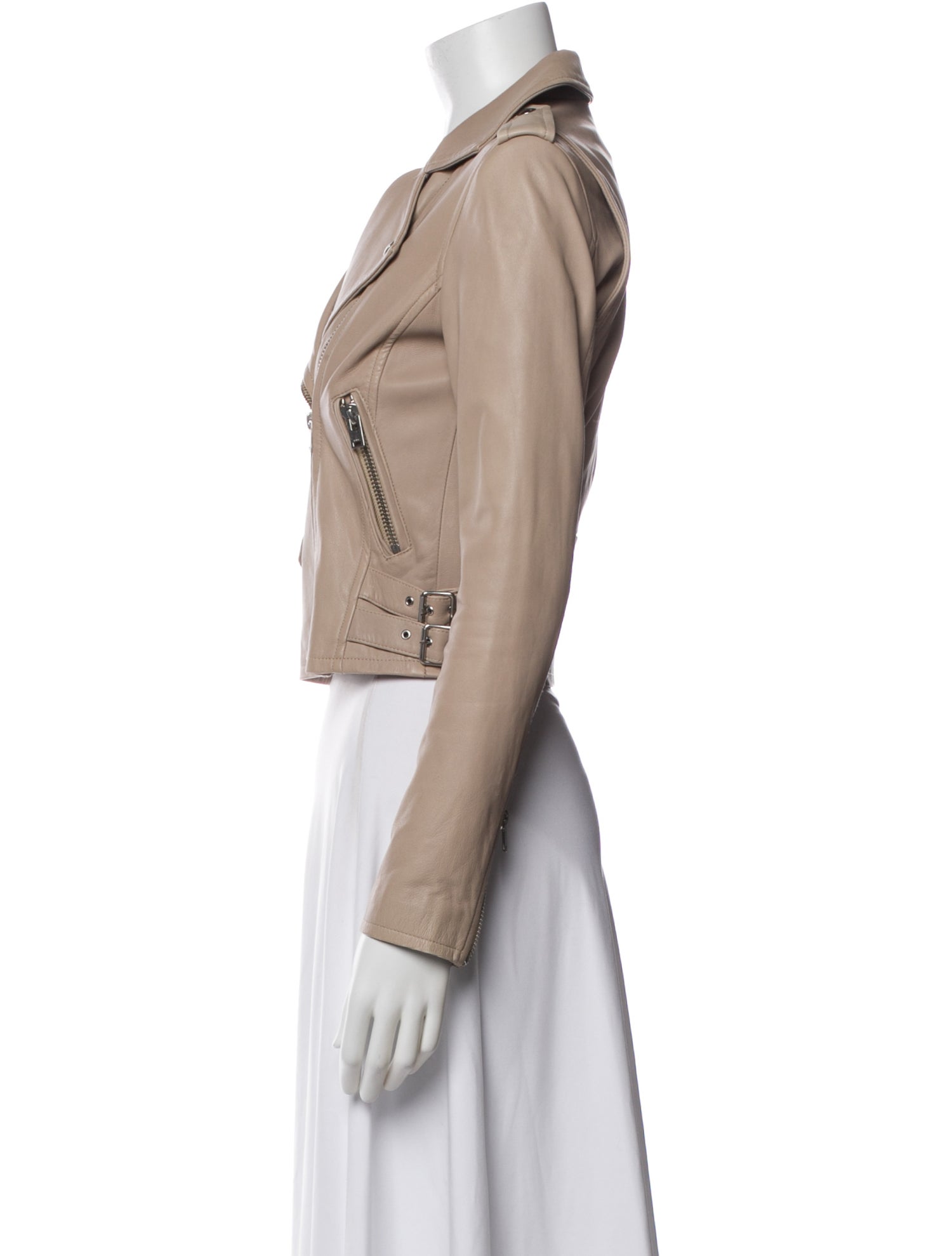 Iro Lamb Leather Biker Jacket