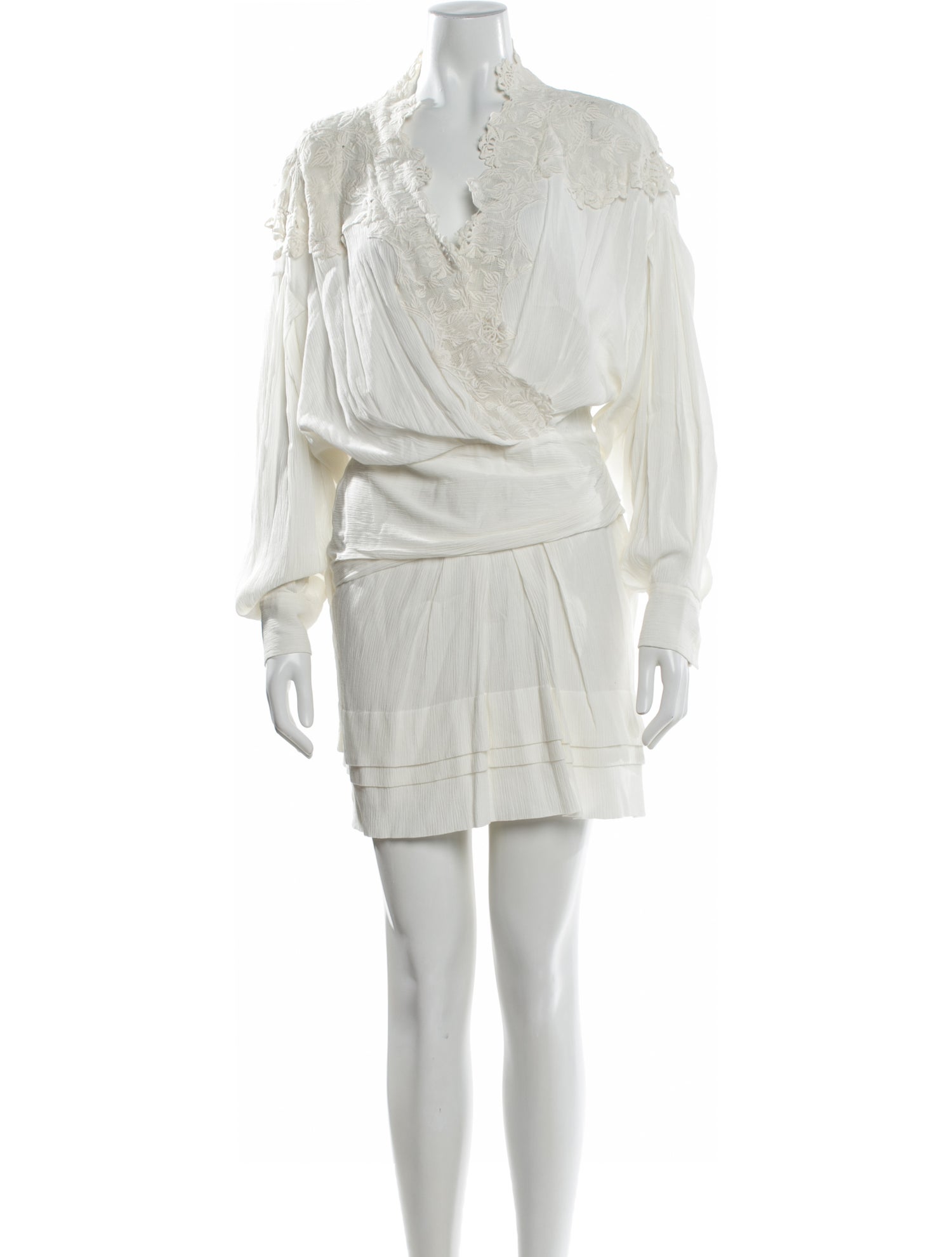 Iro V-Neck Mini Dress