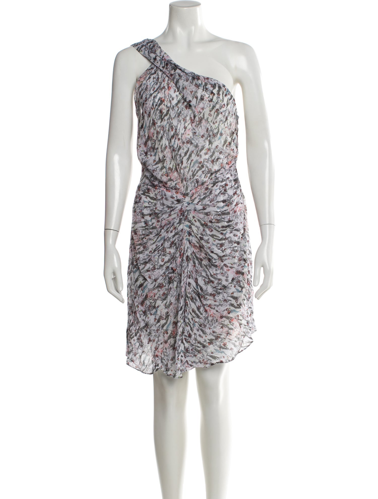 Iro Printed Knee-Length Dress