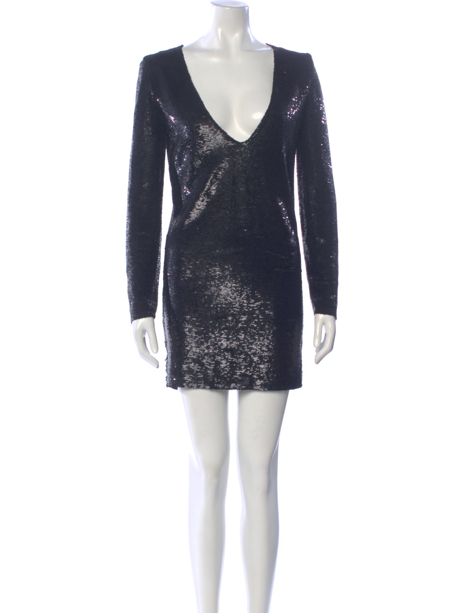 Iro V-Neck Mini Dress