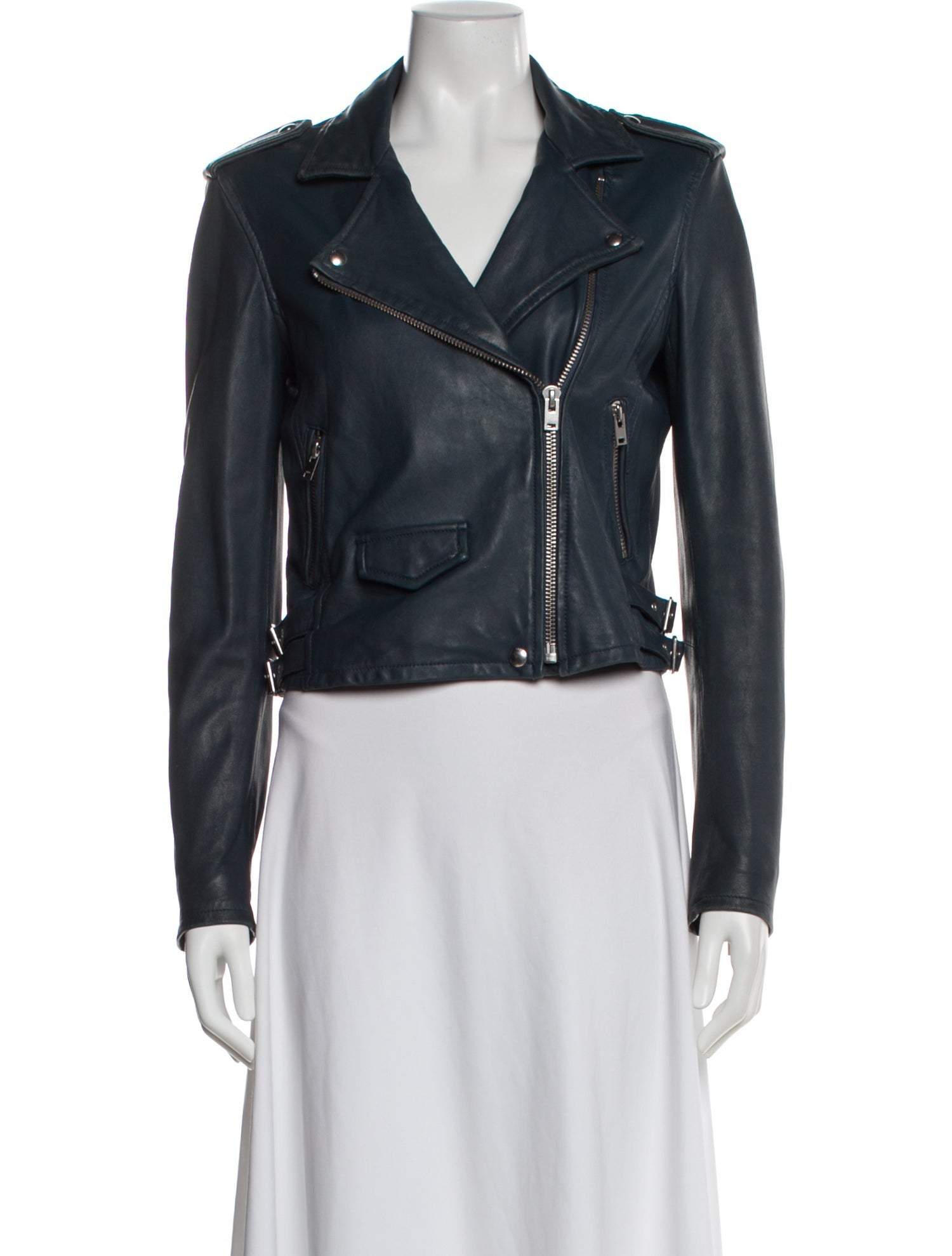 Iro Lamb Leather Biker Jacket
