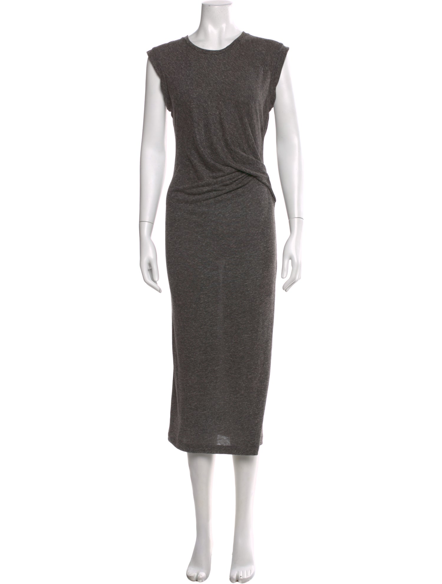 Iro Crew Neck Midi Length Dress