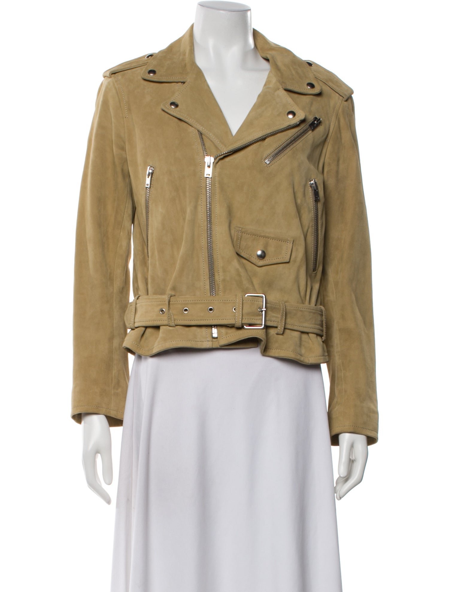 Iro Lamb Leather Biker Jacket