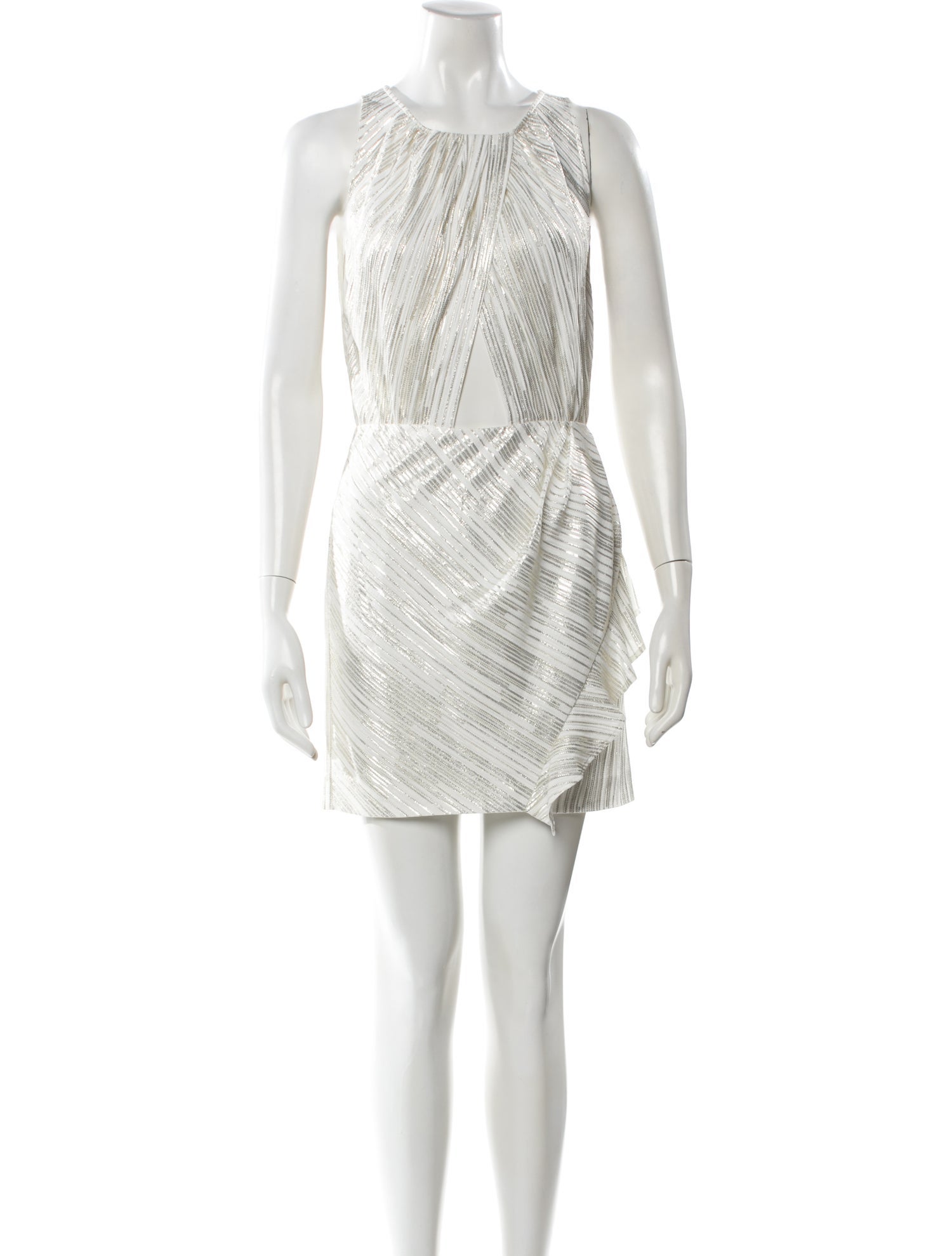 Iro Scoop Neck Mini Dress