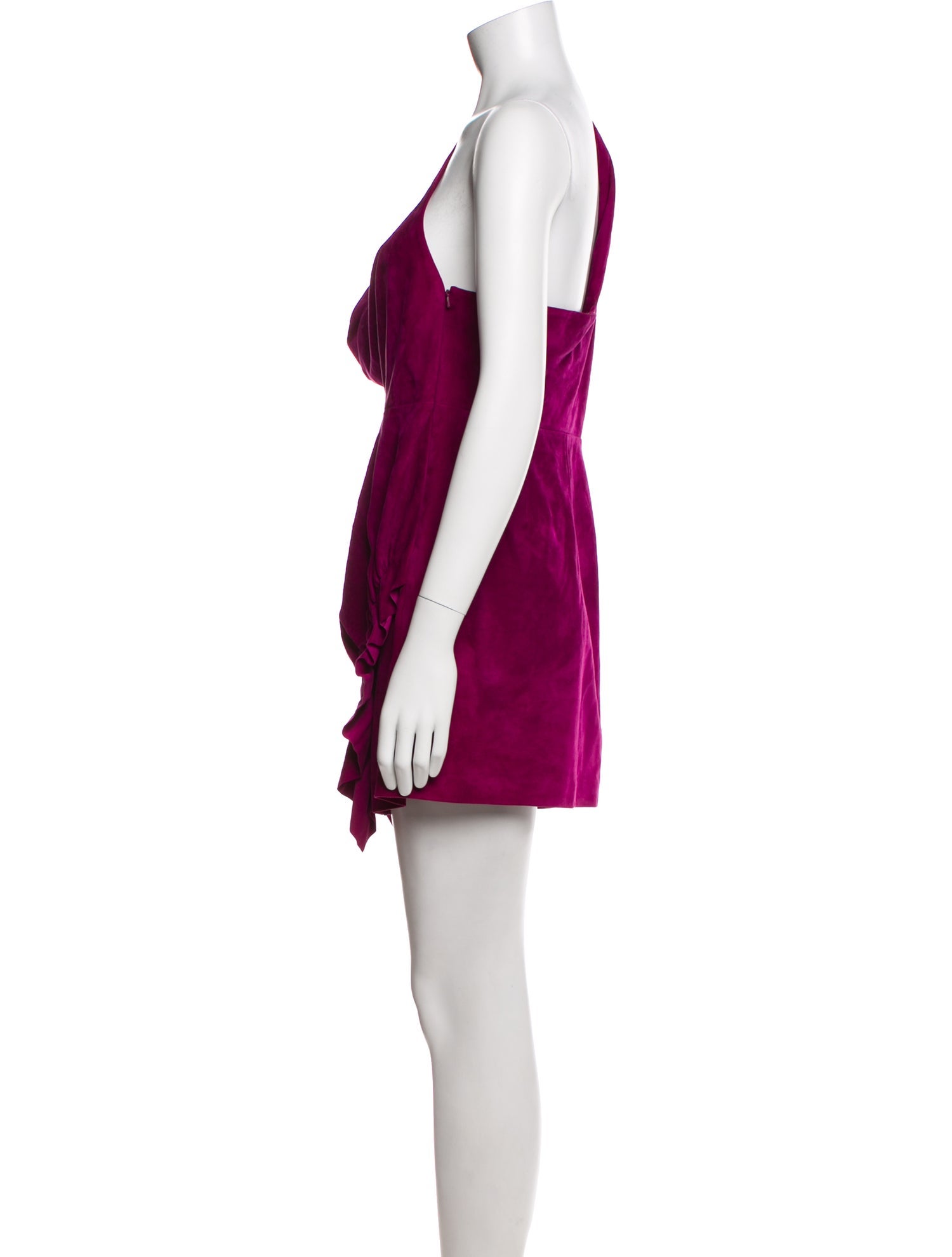 Iro Lamb Leather Mini Dress