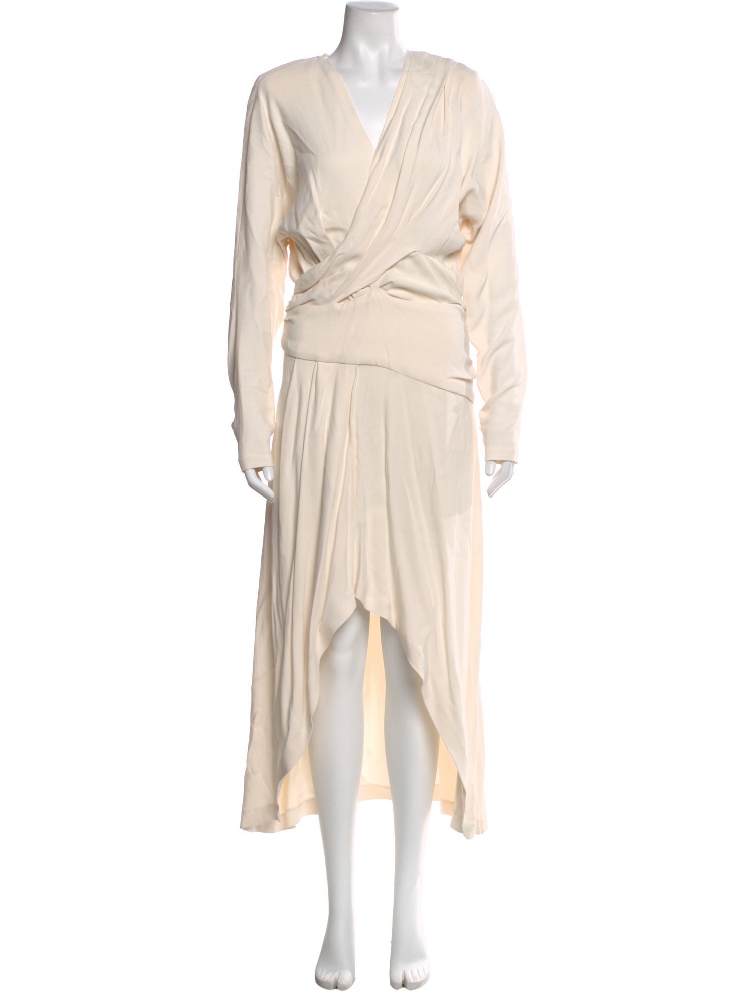 Iro V-Neck Midi Length Dress