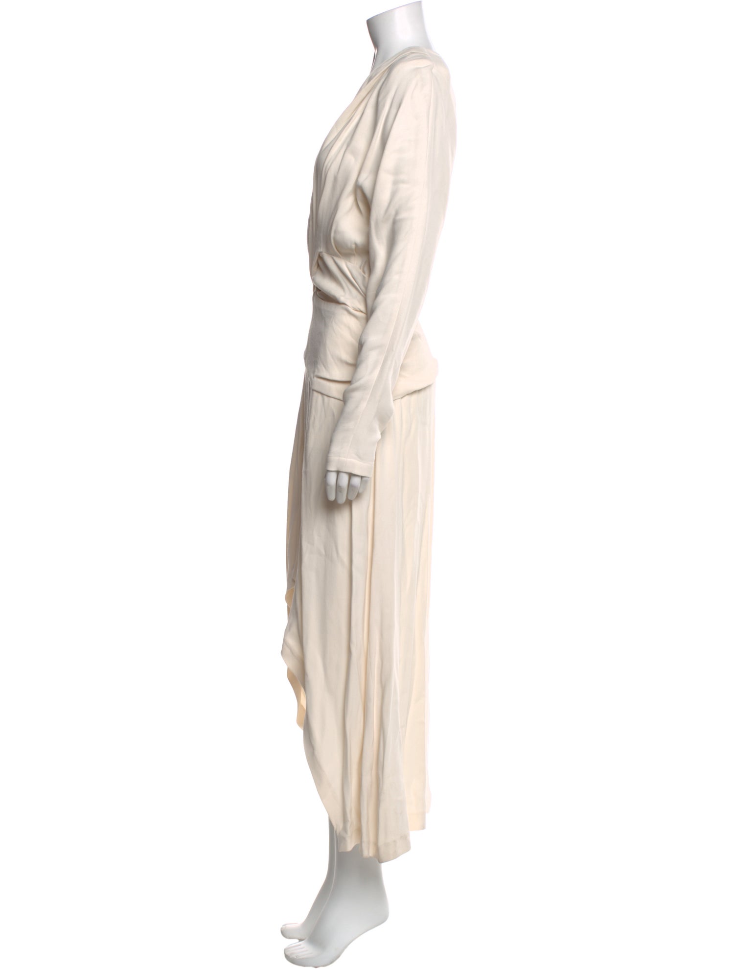 Iro V-Neck Midi Length Dress