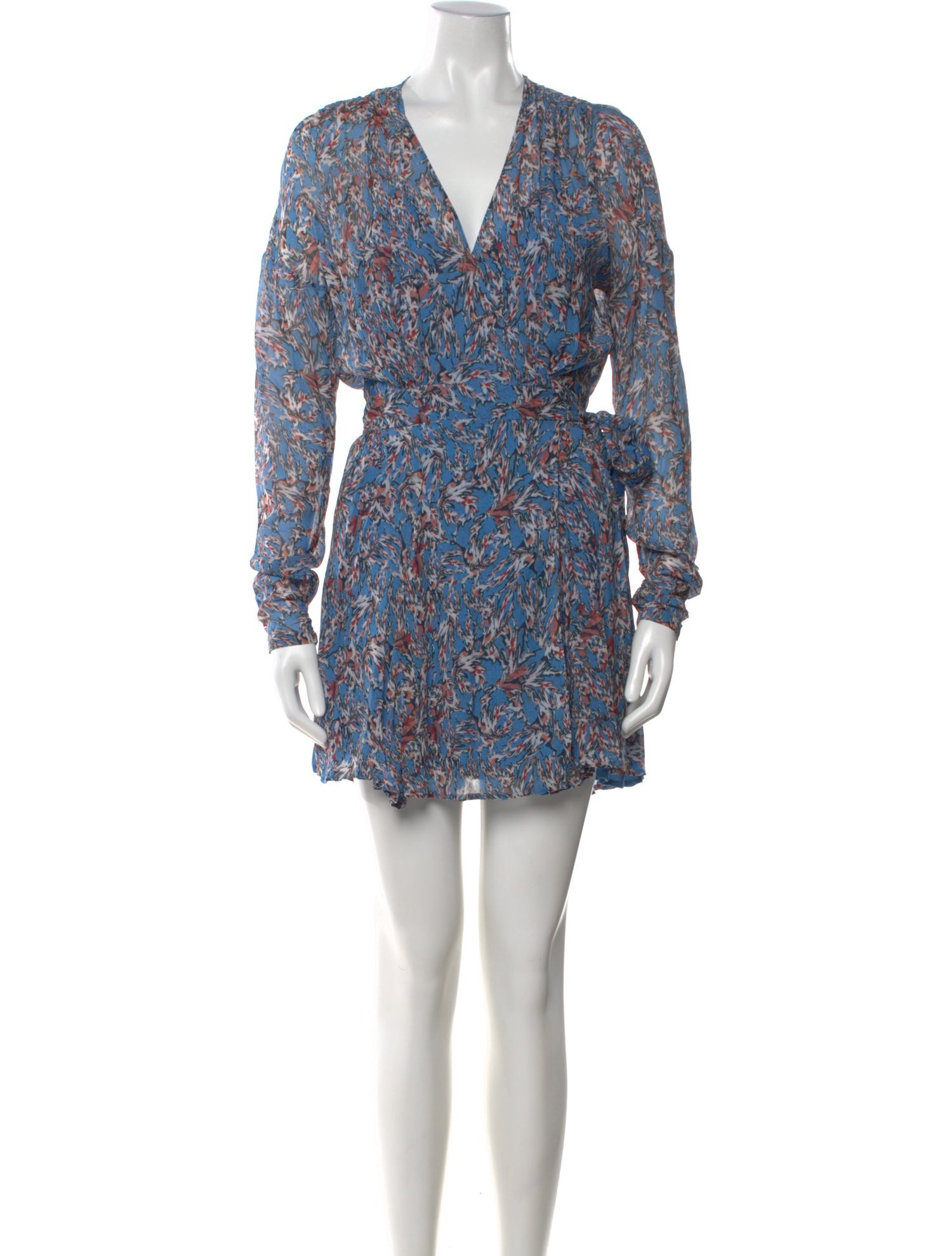 Iro Printed Mini Dress