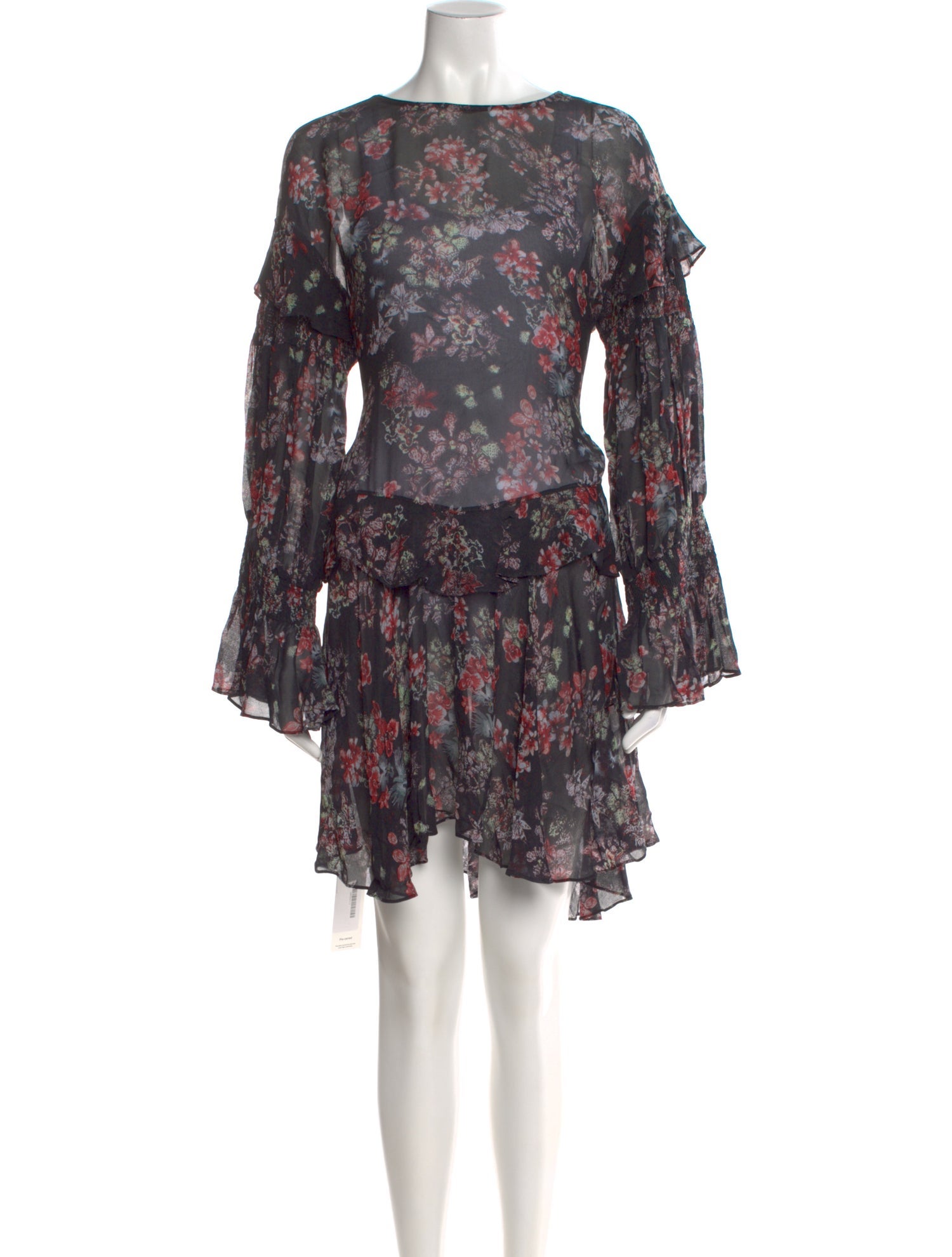 Iro Floral Print Mini Dress