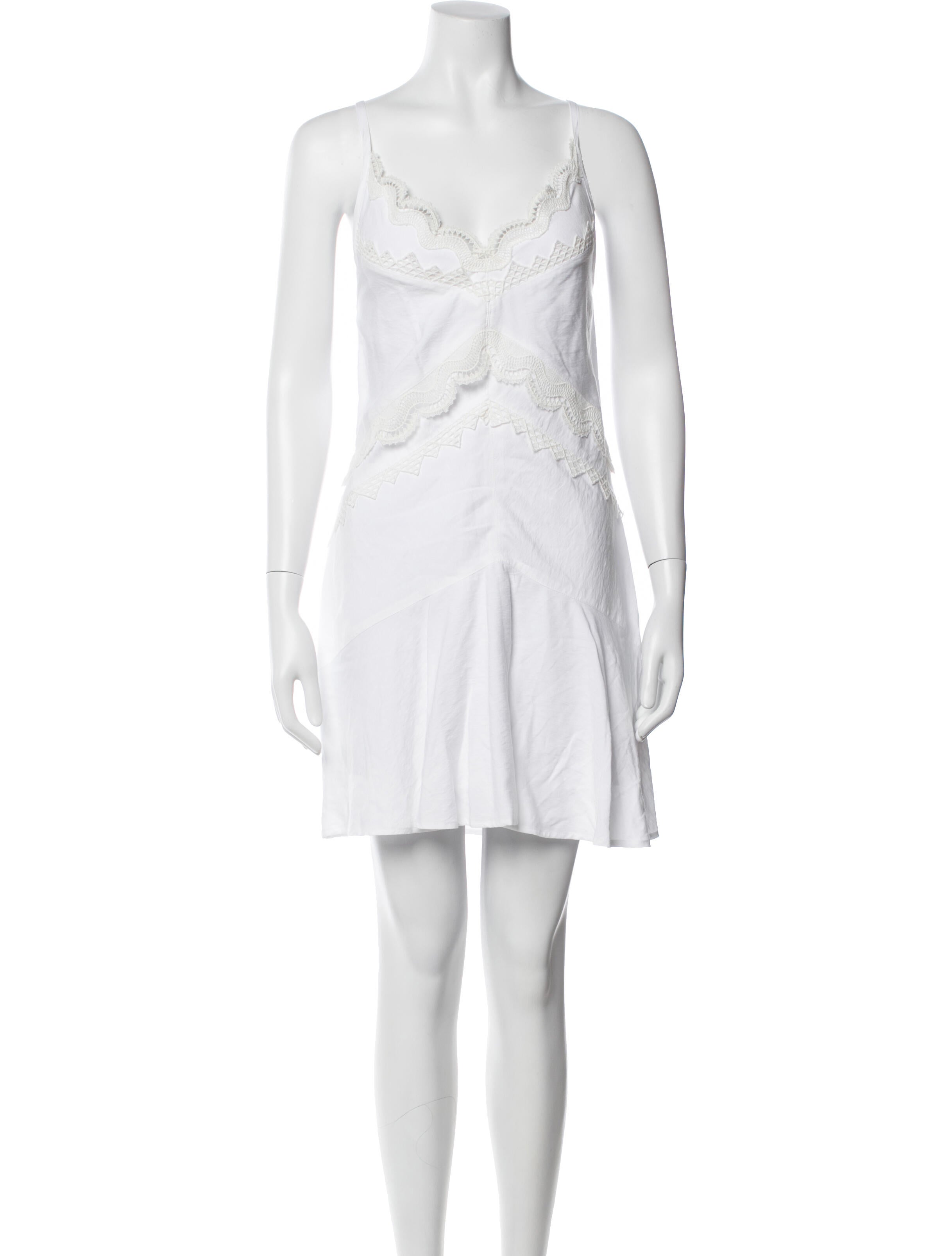 Iro V-Neck Mini Dress