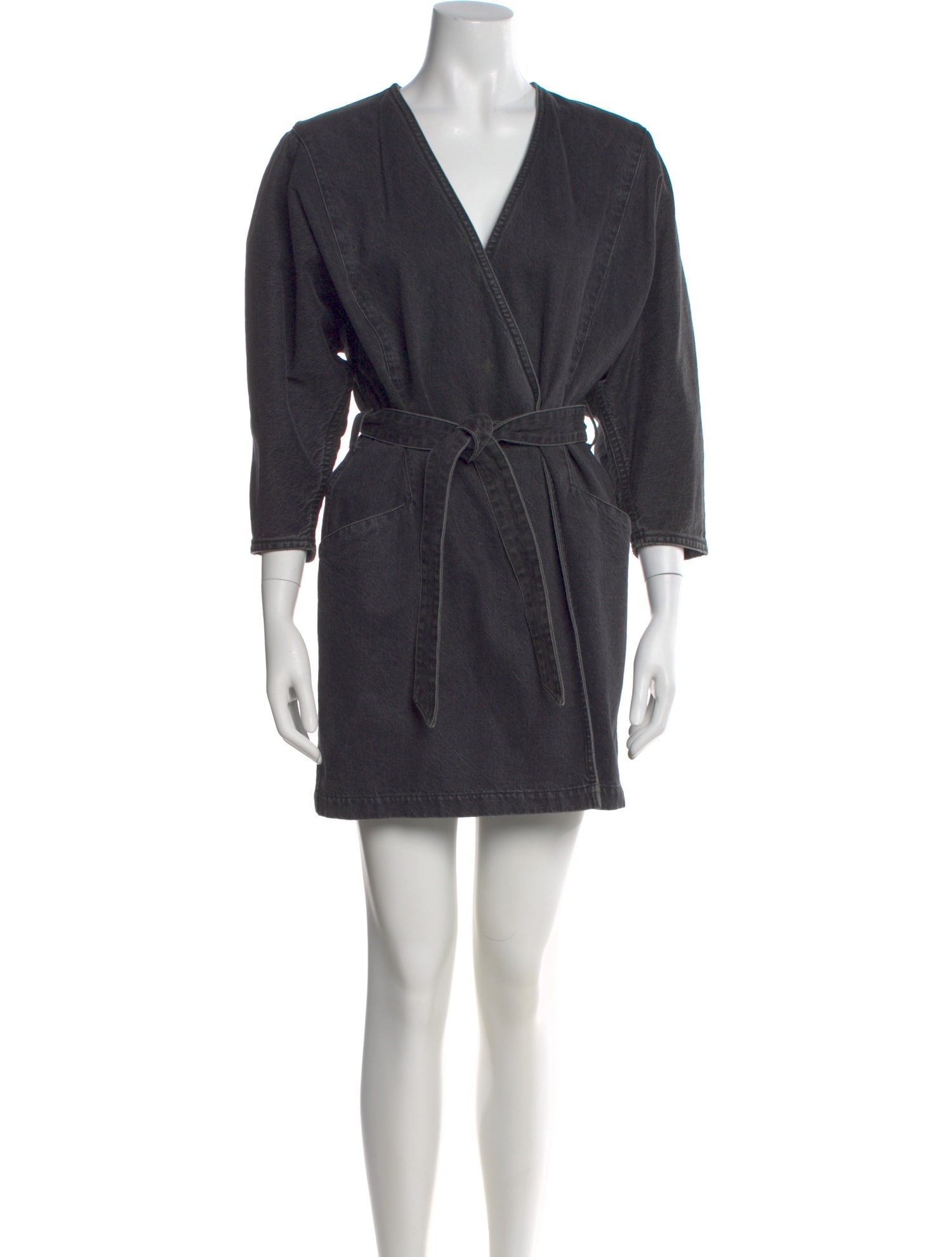 Iro V-Neck Mini Dress