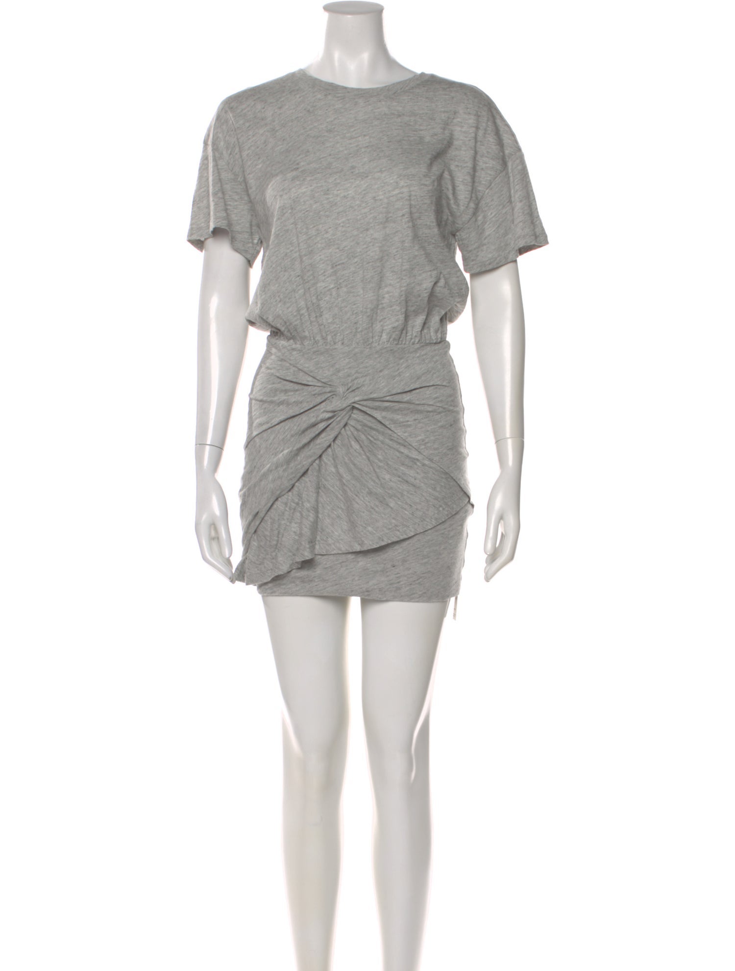 Iro Scoop Neck Mini Dress