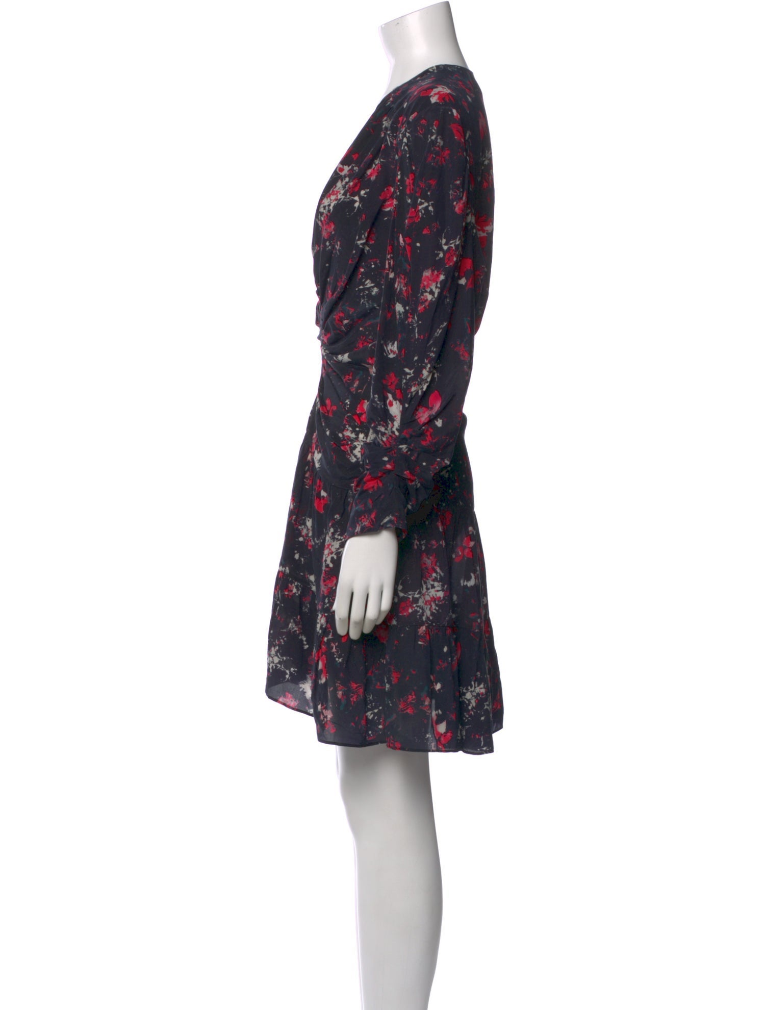 Iro Floral Print Mini Dress
