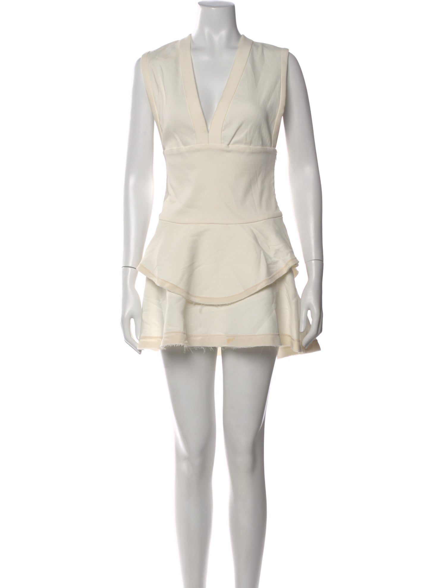 Iro V-Neck Mini Dress