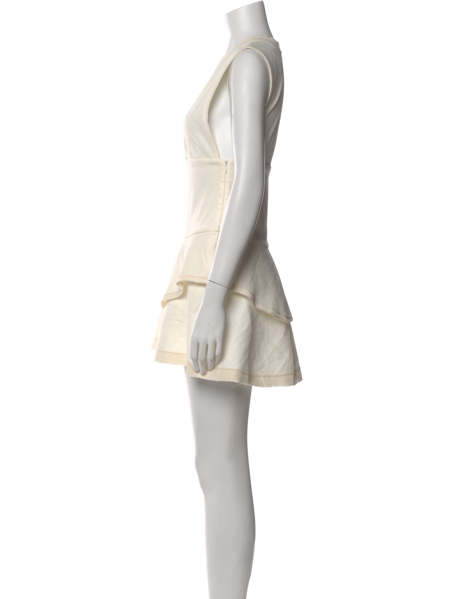 Iro V-Neck Mini Dress