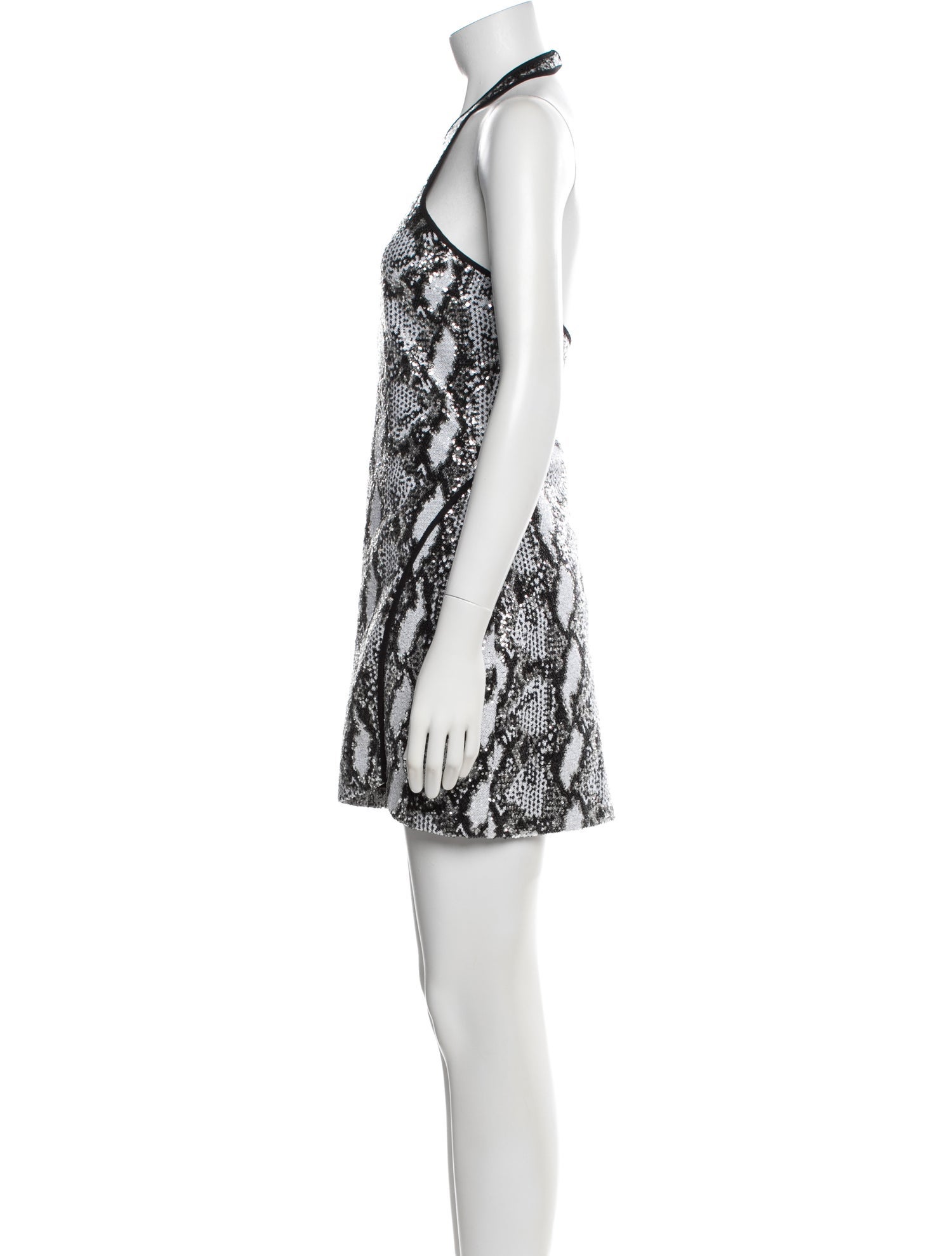 Iro Animal Print Mini Dress