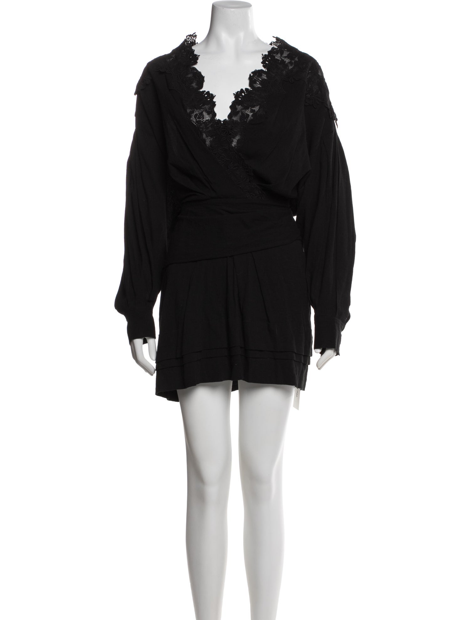 Iro V-Neck Mini Dress