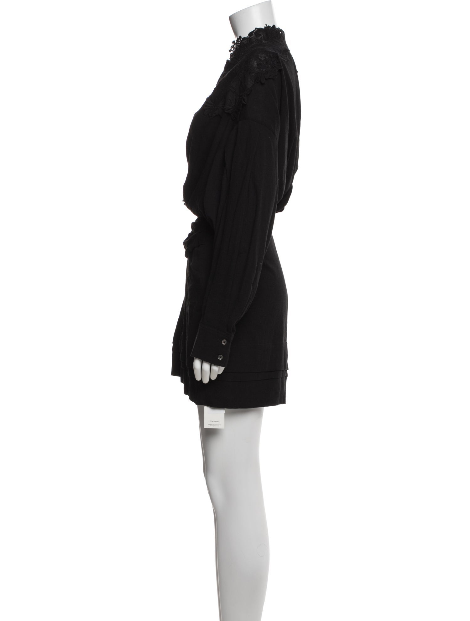 Iro V-Neck Mini Dress