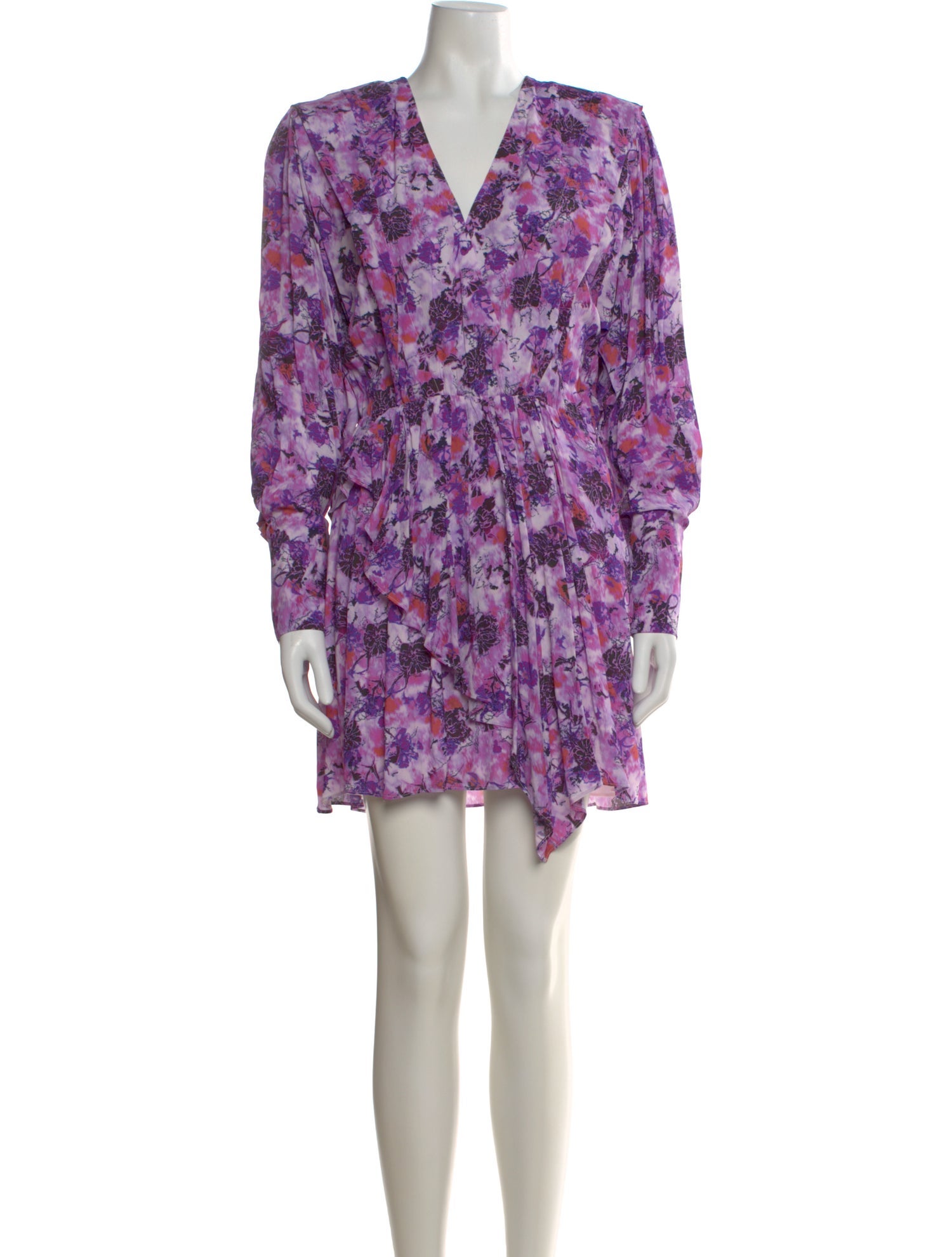 Iro Printed Mini Dress w/ Tags