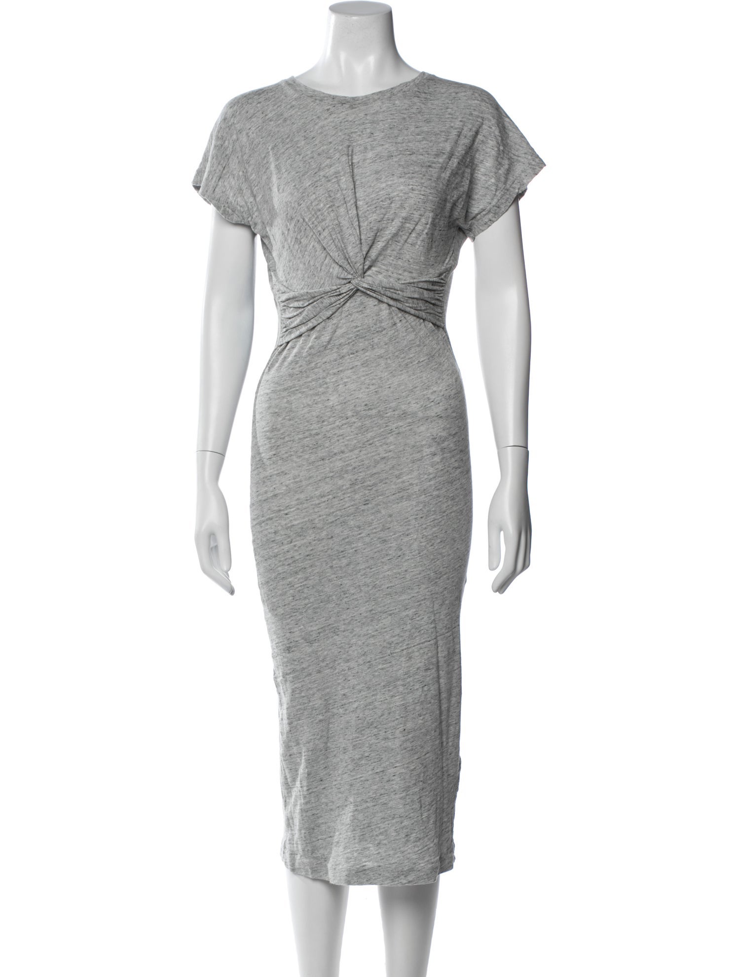 Iro Bateau Neckline Midi Length Dress