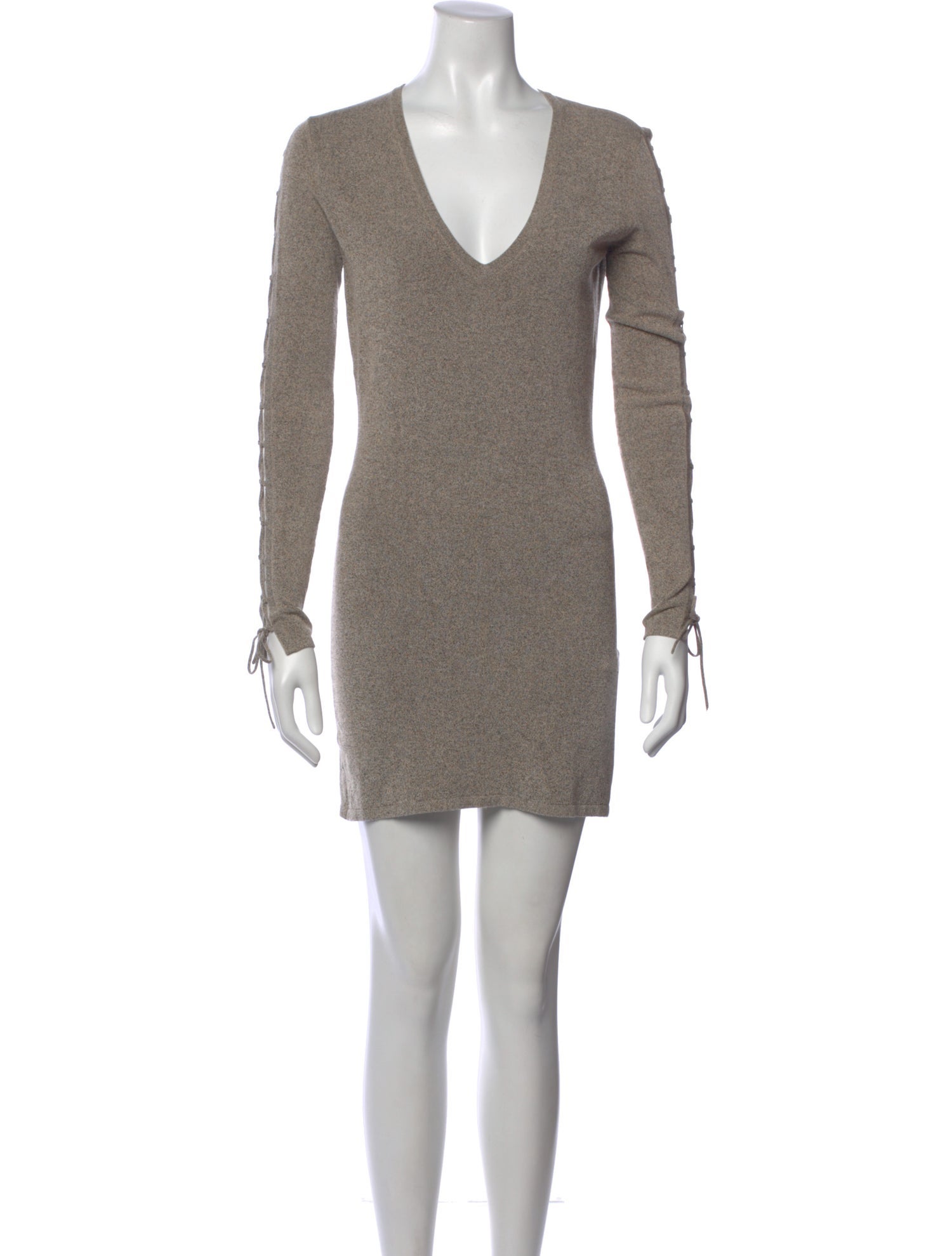 Iro V-Neck Mini Dress
