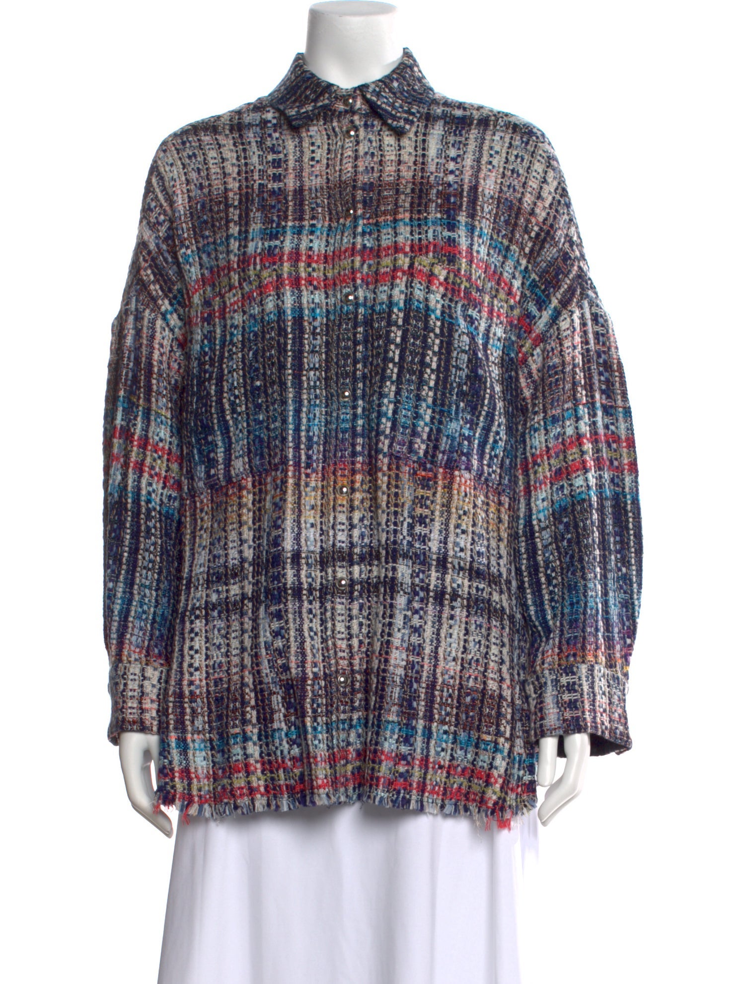Iro Tweed Pattern Sweater