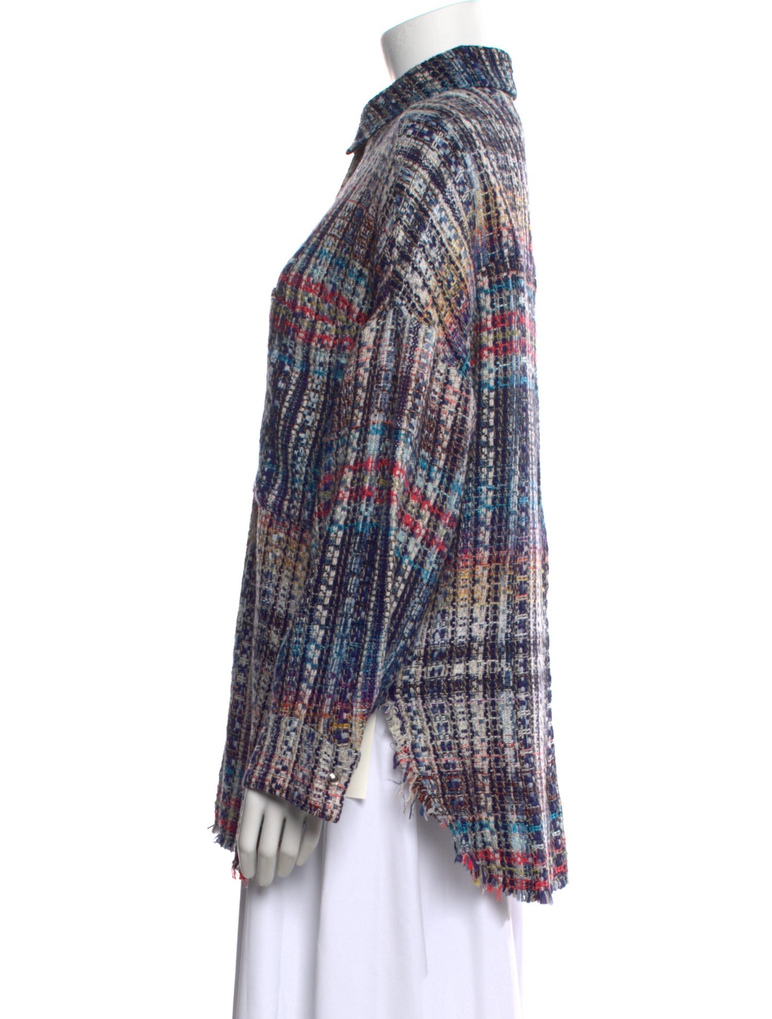Iro Tweed Pattern Sweater