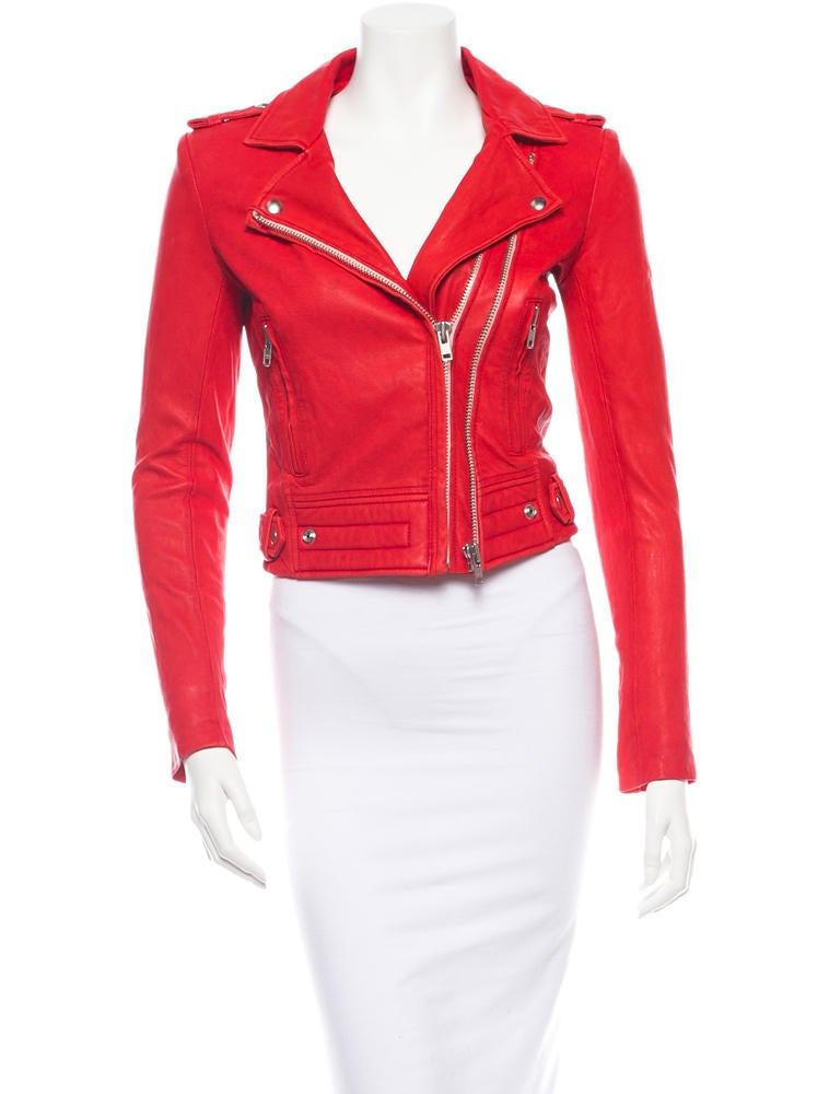 Iro Lambskin Luiga Biker Jacket Clothing Wir20248 The Realreal Lambskin Luiga Biker Jacket