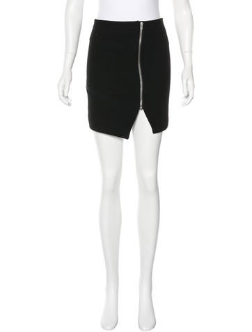 Iro Zip-Accented Mini Skirt