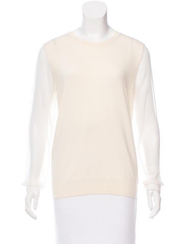 Iro Silk-Accented Wool Top