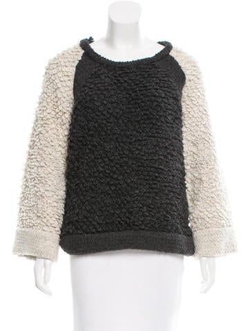 Iro Bouclé Raglan Sweater