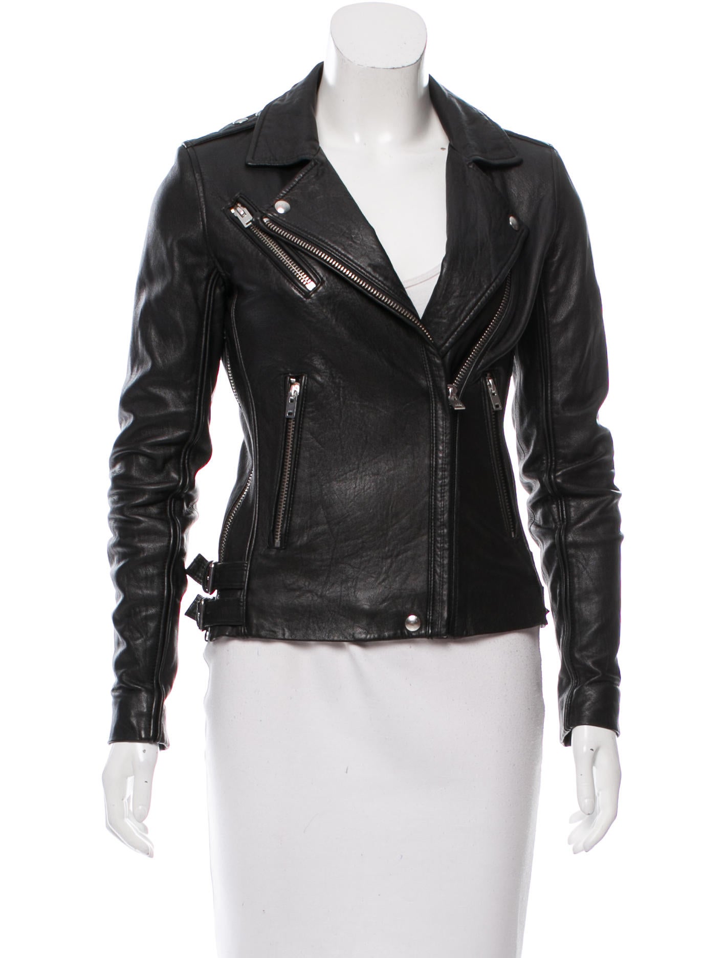 Iro Tara Leather Jacket Clothing Wir32001 The Realreal Tara Leather Jacket
