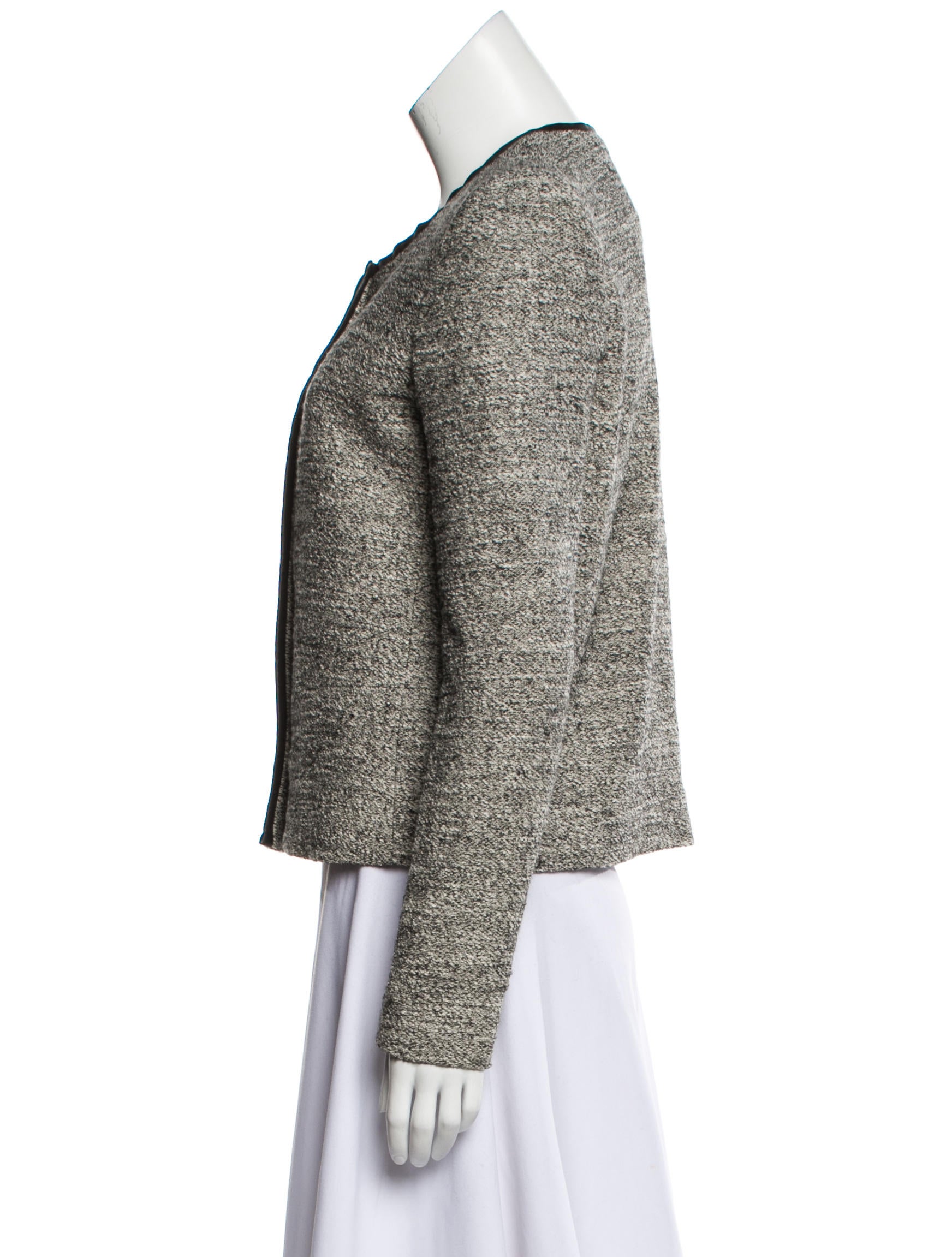 Iro Tweed Pattern Evening Jacket