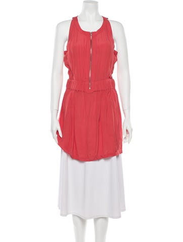 Iro Tops Crew Neck Sleeveless Tunic US 2 | XS