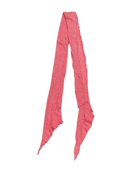 Iro Knit Scarf Red